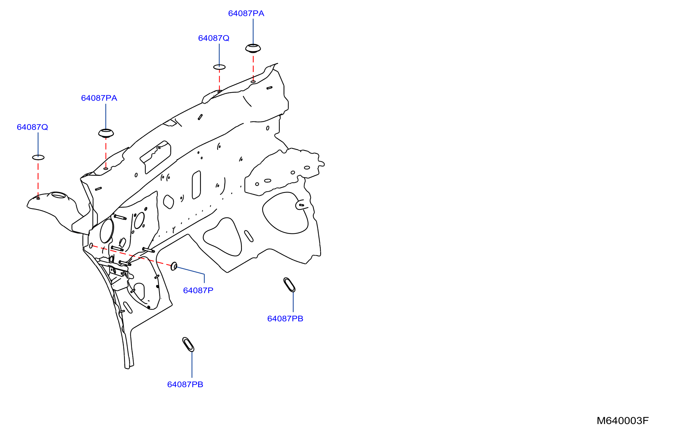 Hood Ledge Fitting Plug