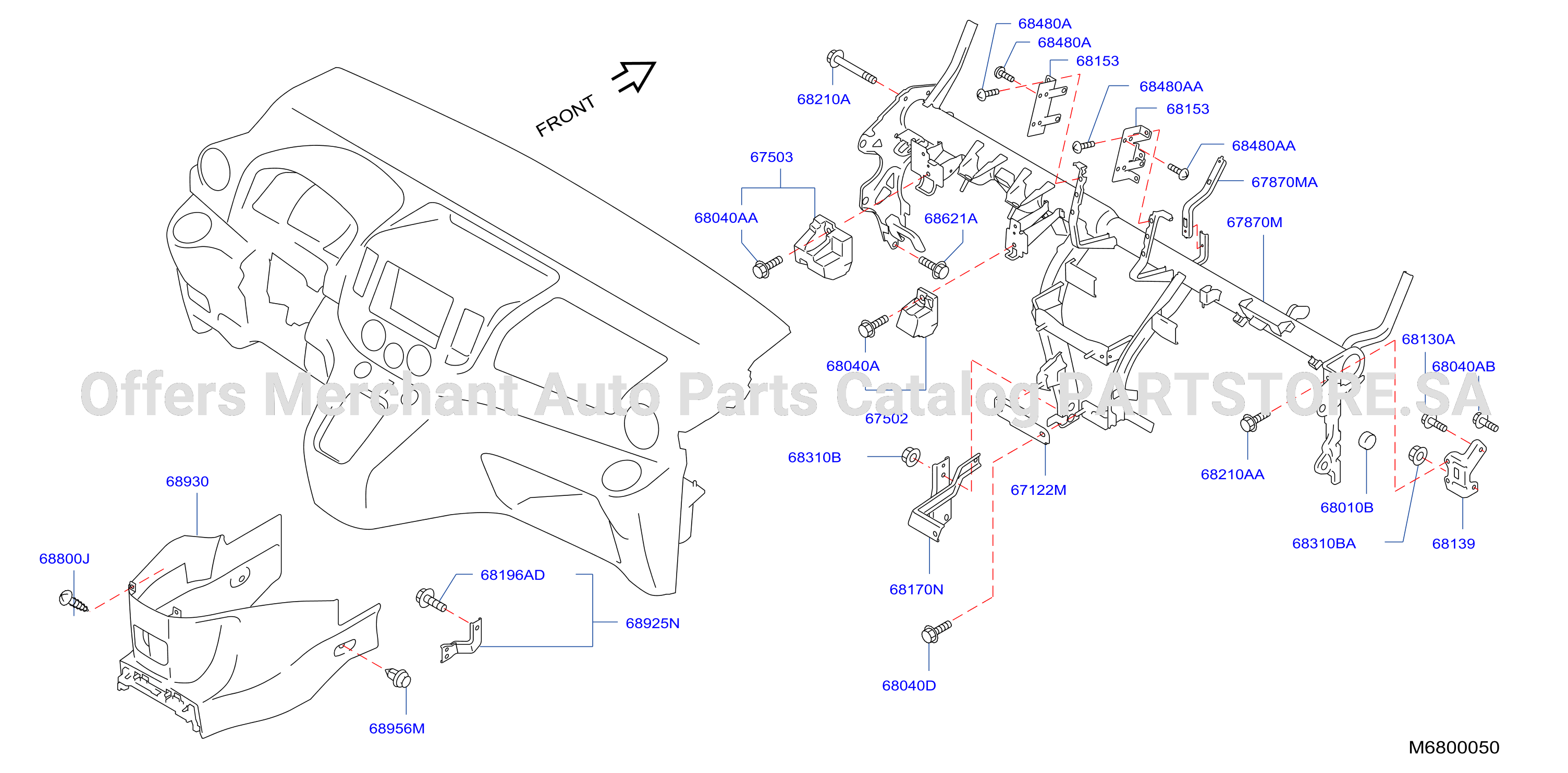 Instrument Panel Pad Cluster Lid Inst Pad Cluster Lid