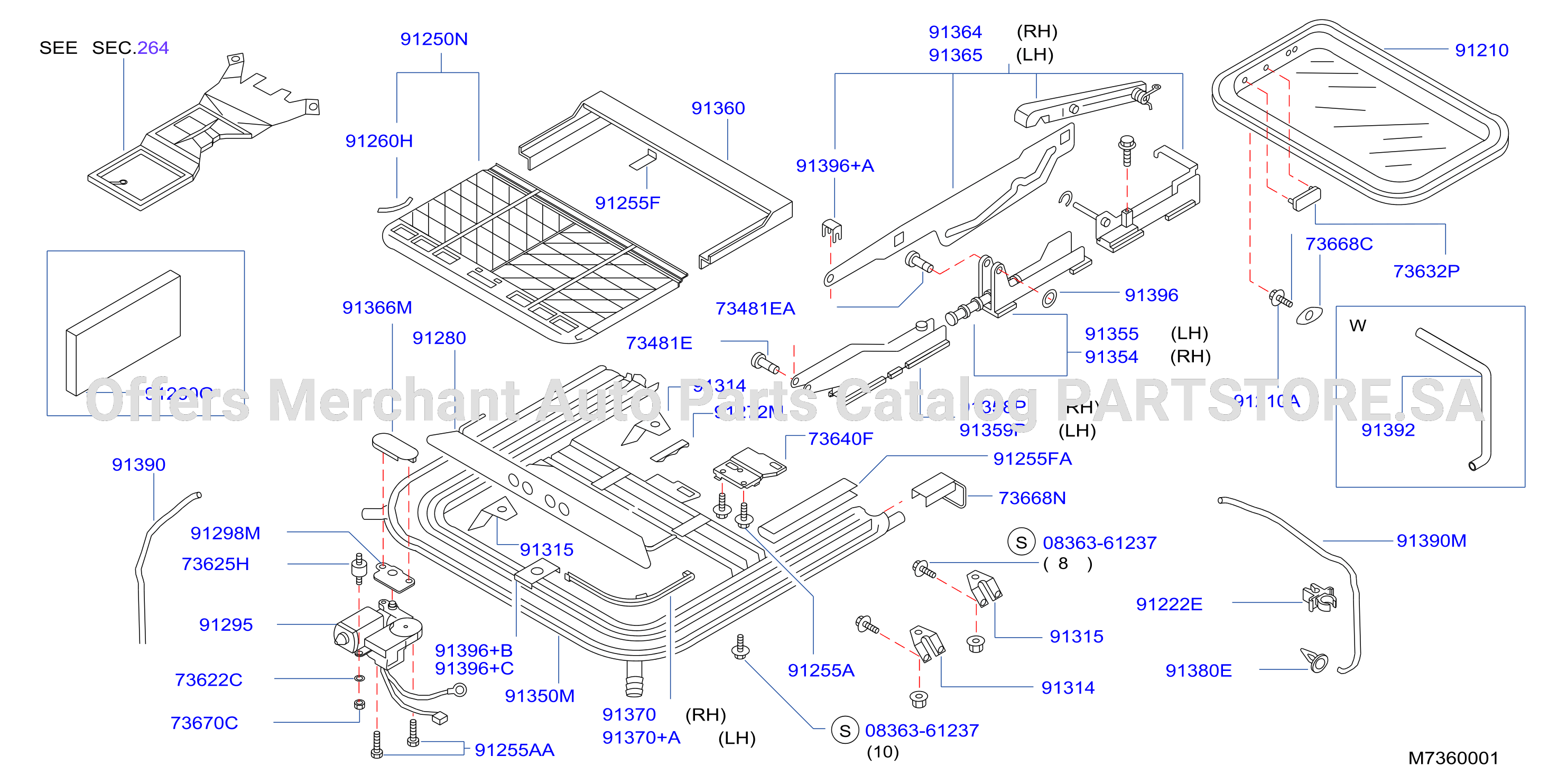 Sun Roof Parts