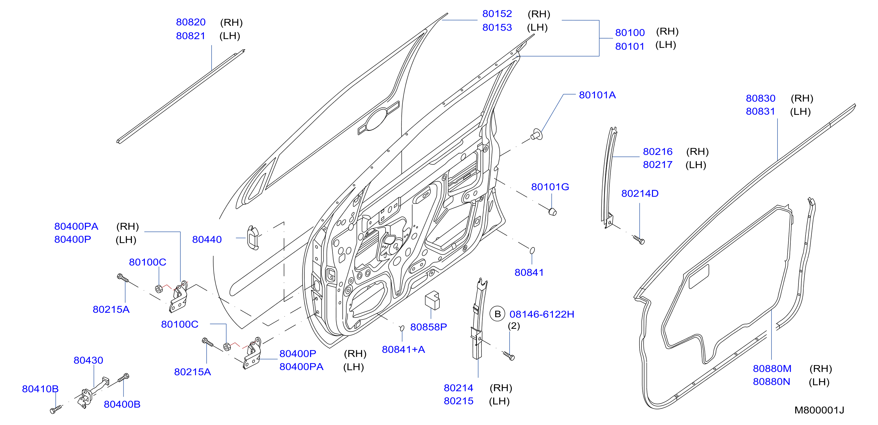 Front Door Panel Fitting