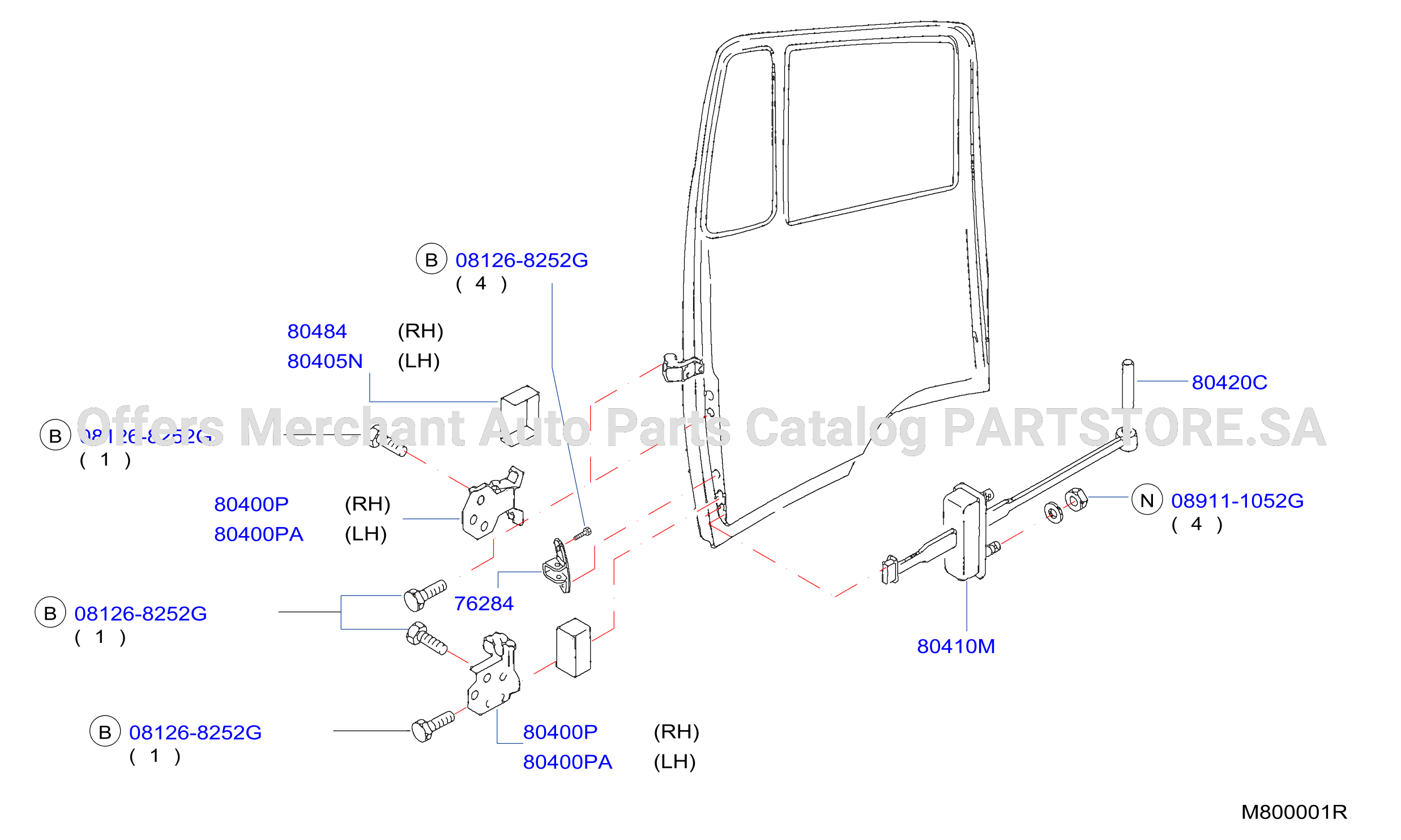 Front Door Panel Fitting