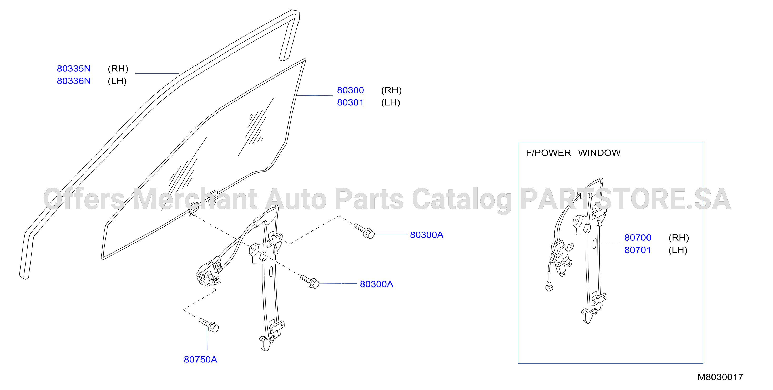 Front Door Window Regulator