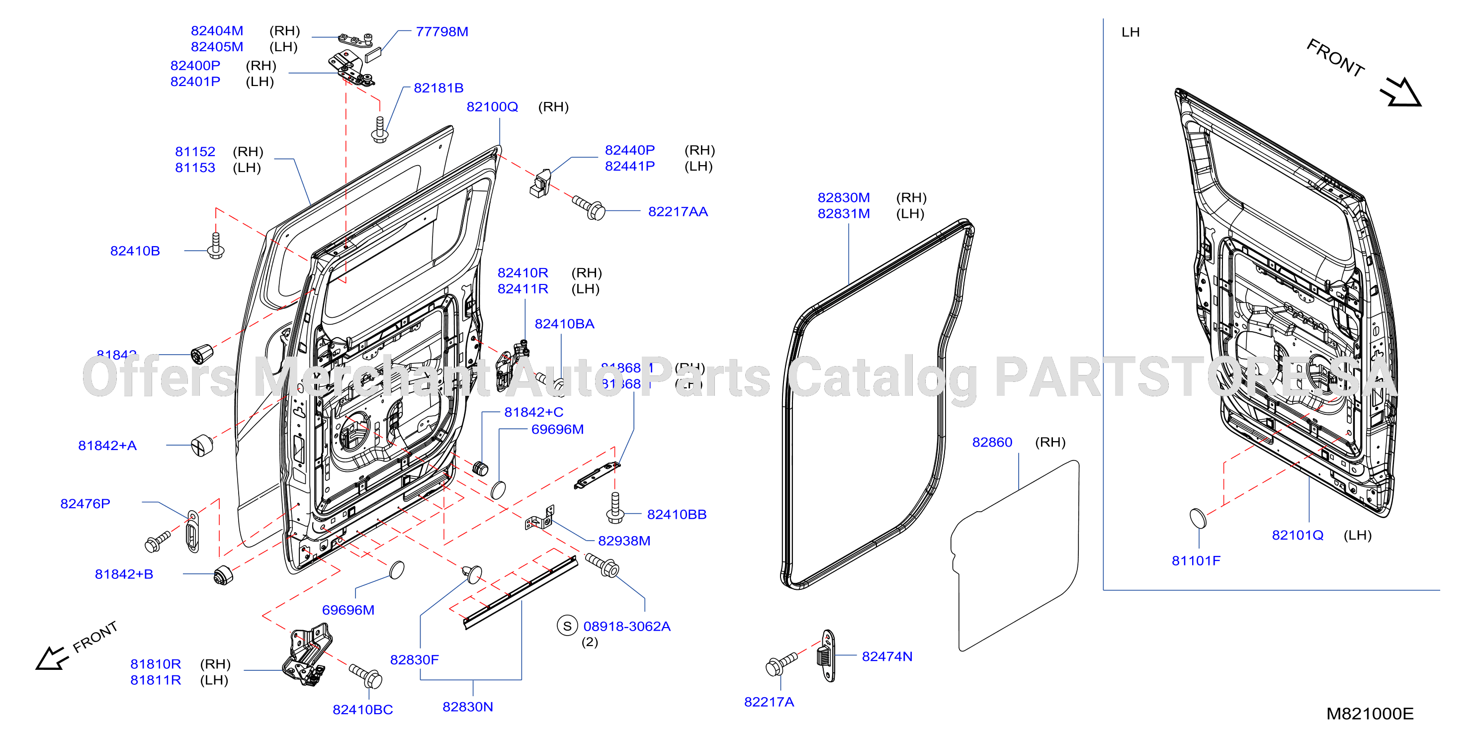 Slide Door Panel Fitting