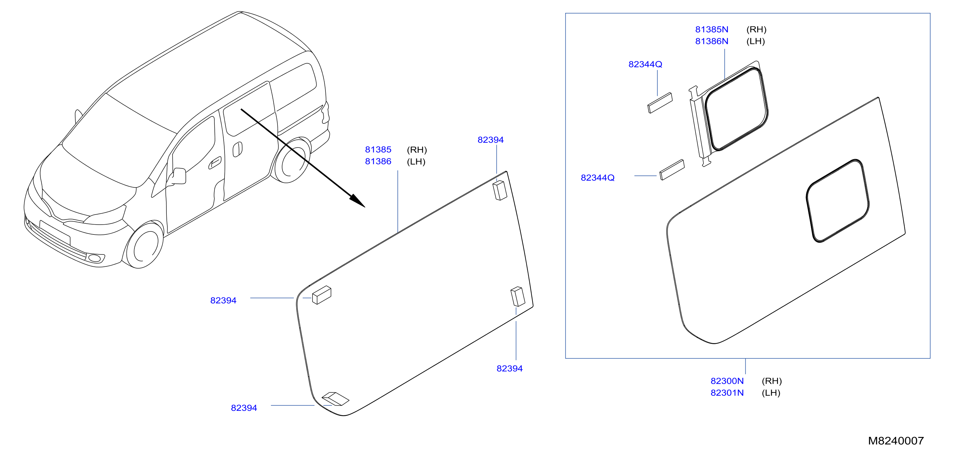 Slide Door Window