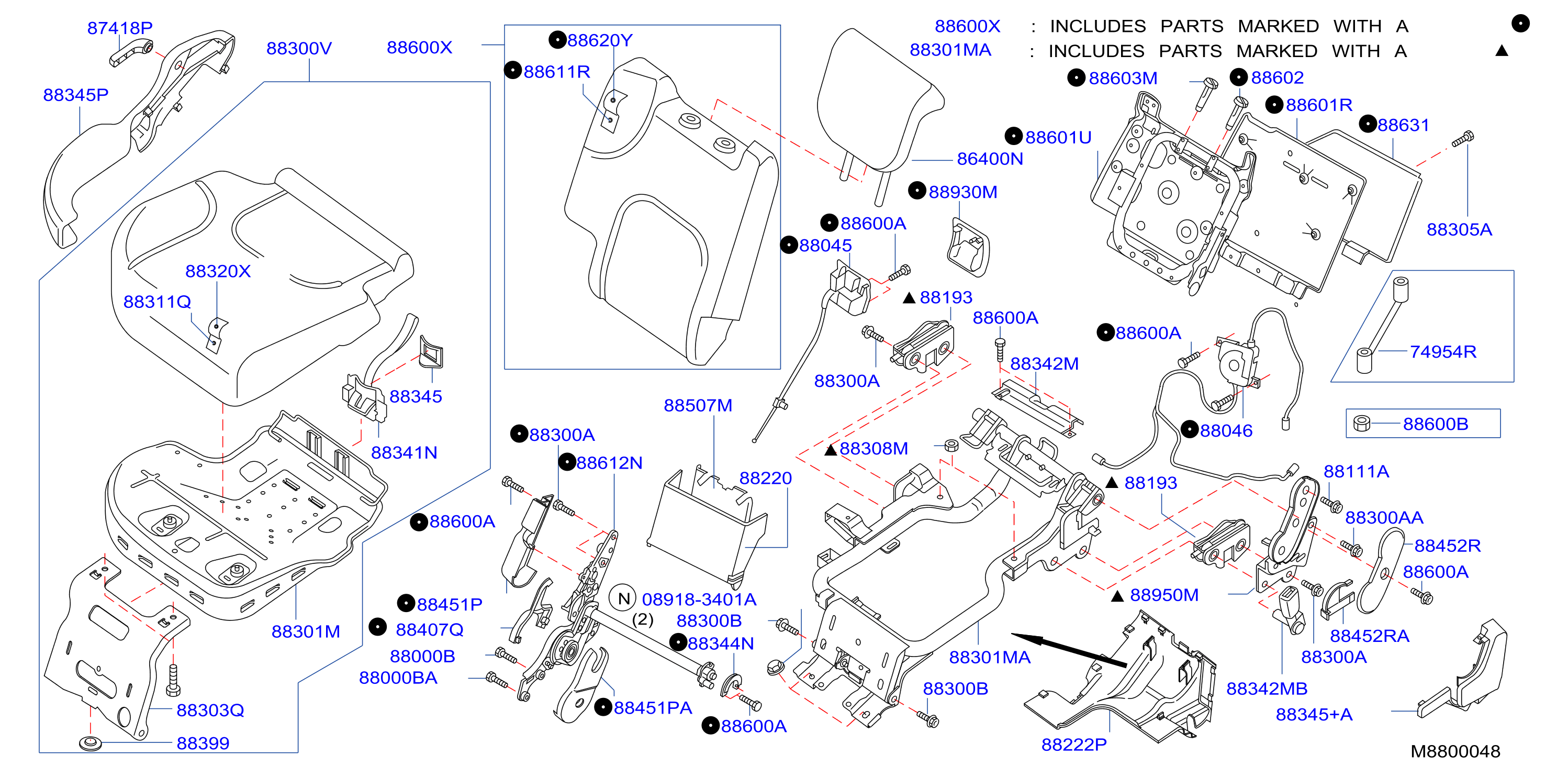 Rear Seat Rh Seat