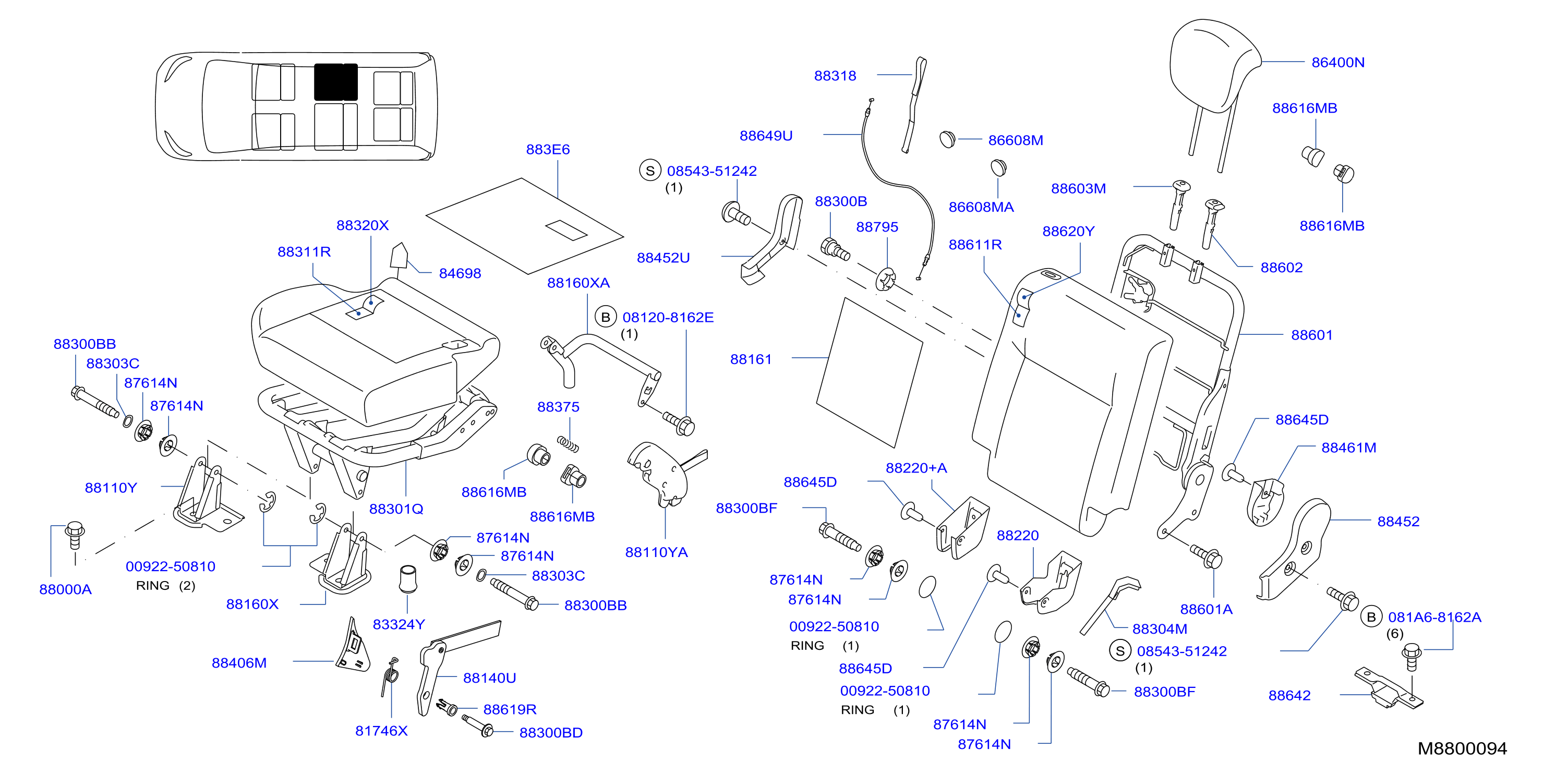 Rear Seat Rh Seat