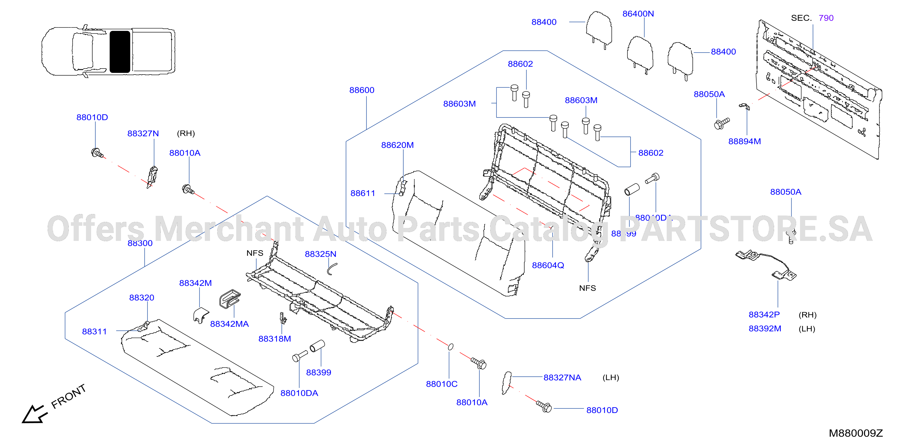 Rear Seat Dc