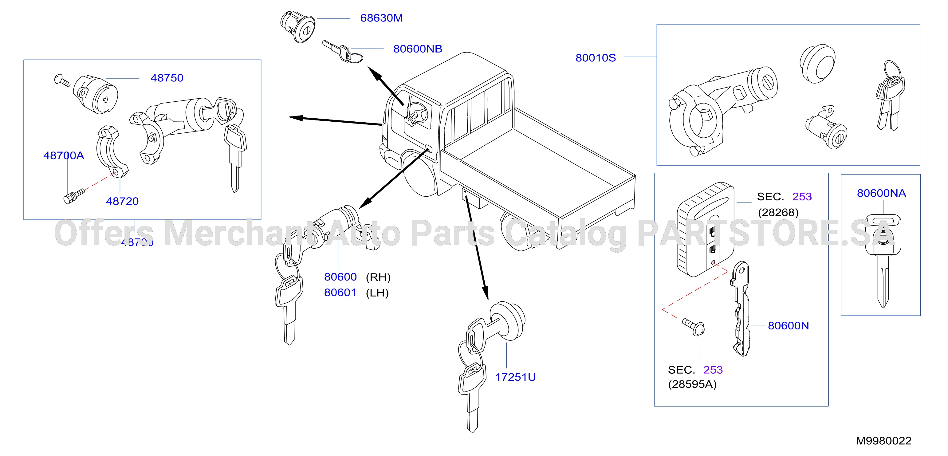 Key Set Blank Key