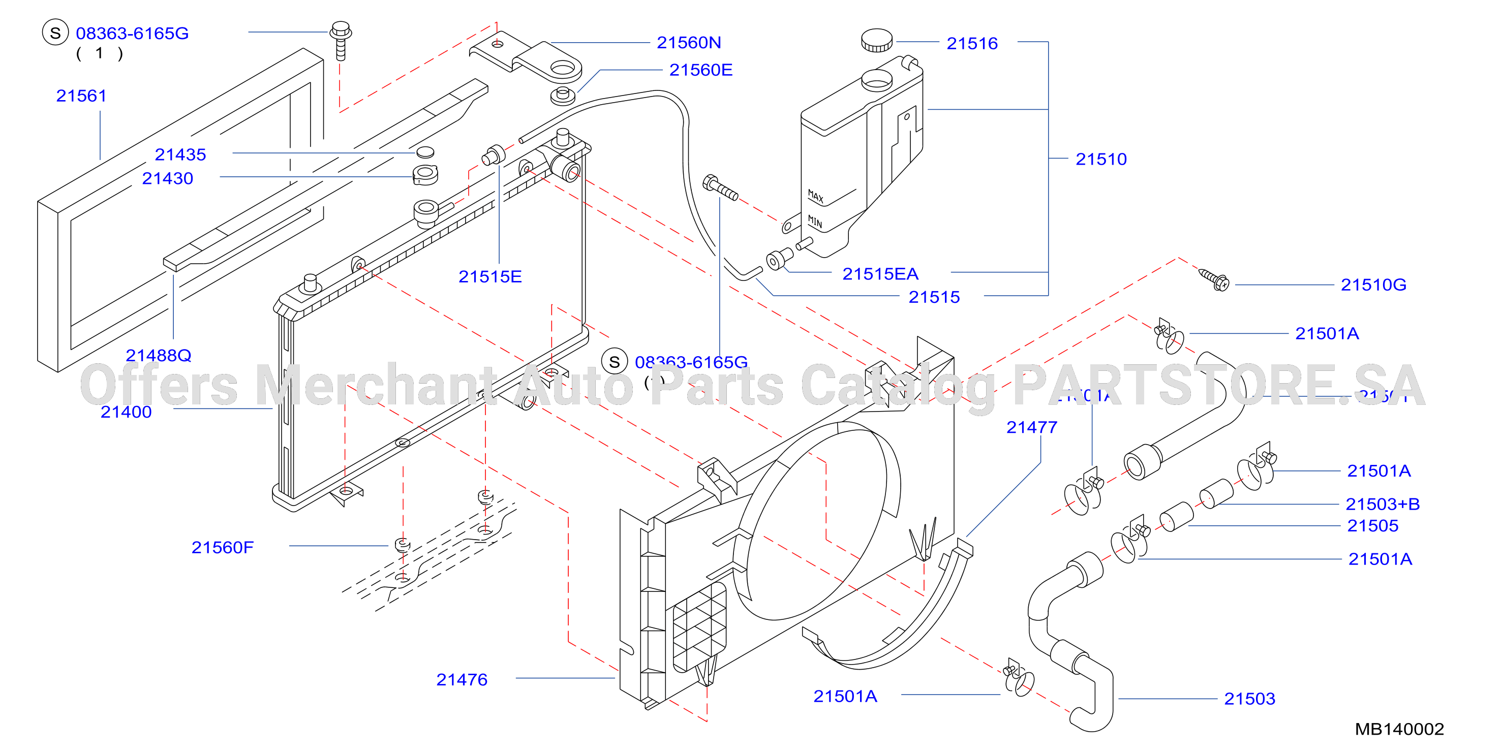 Radiator Shroud Inverter Cooling