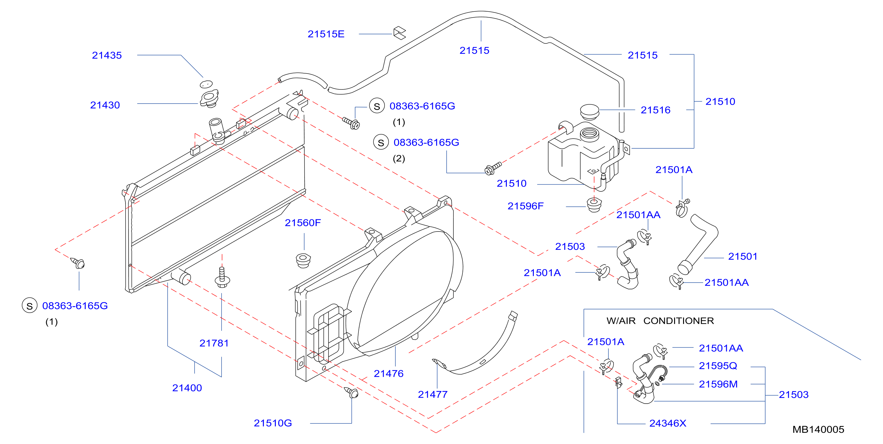Radiator Shroud Inverter Cooling