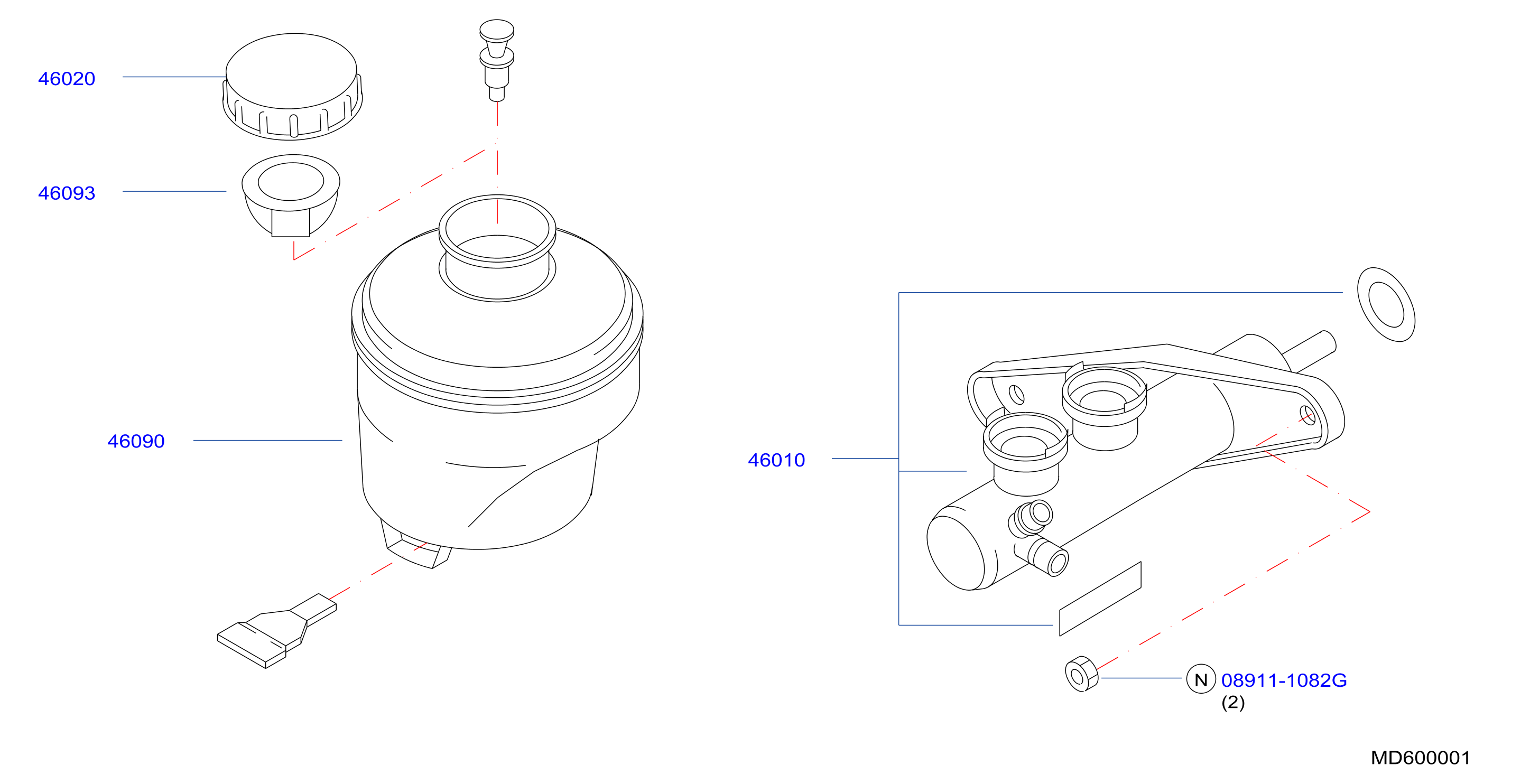 Brake Master Cylinder 0796 Cylinder