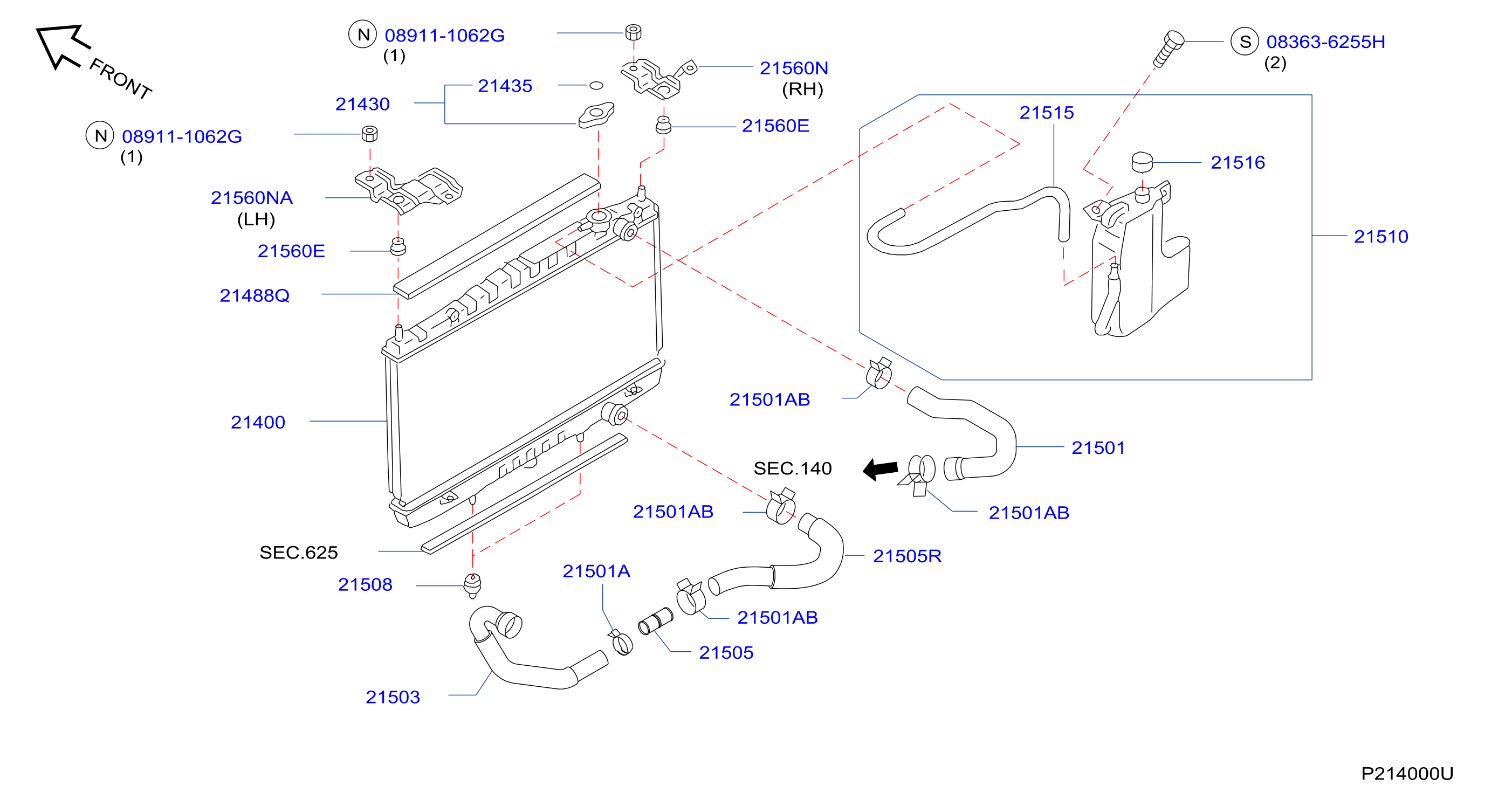 Radiator Shroud Inverter Cooling Radiator