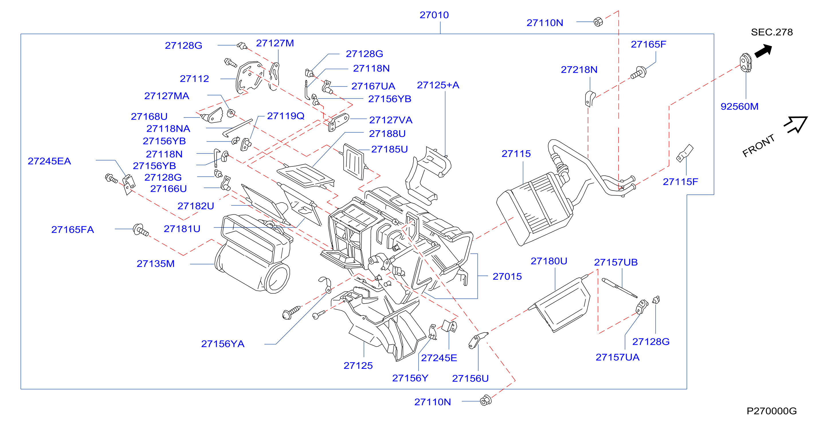 Heater Blower Unit Heater Fr