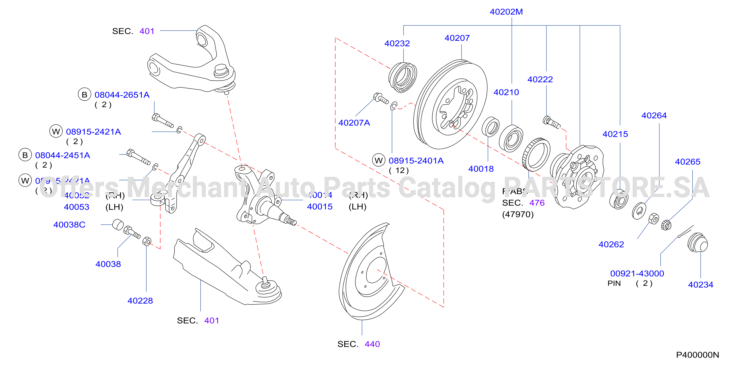Front Axle Local Part