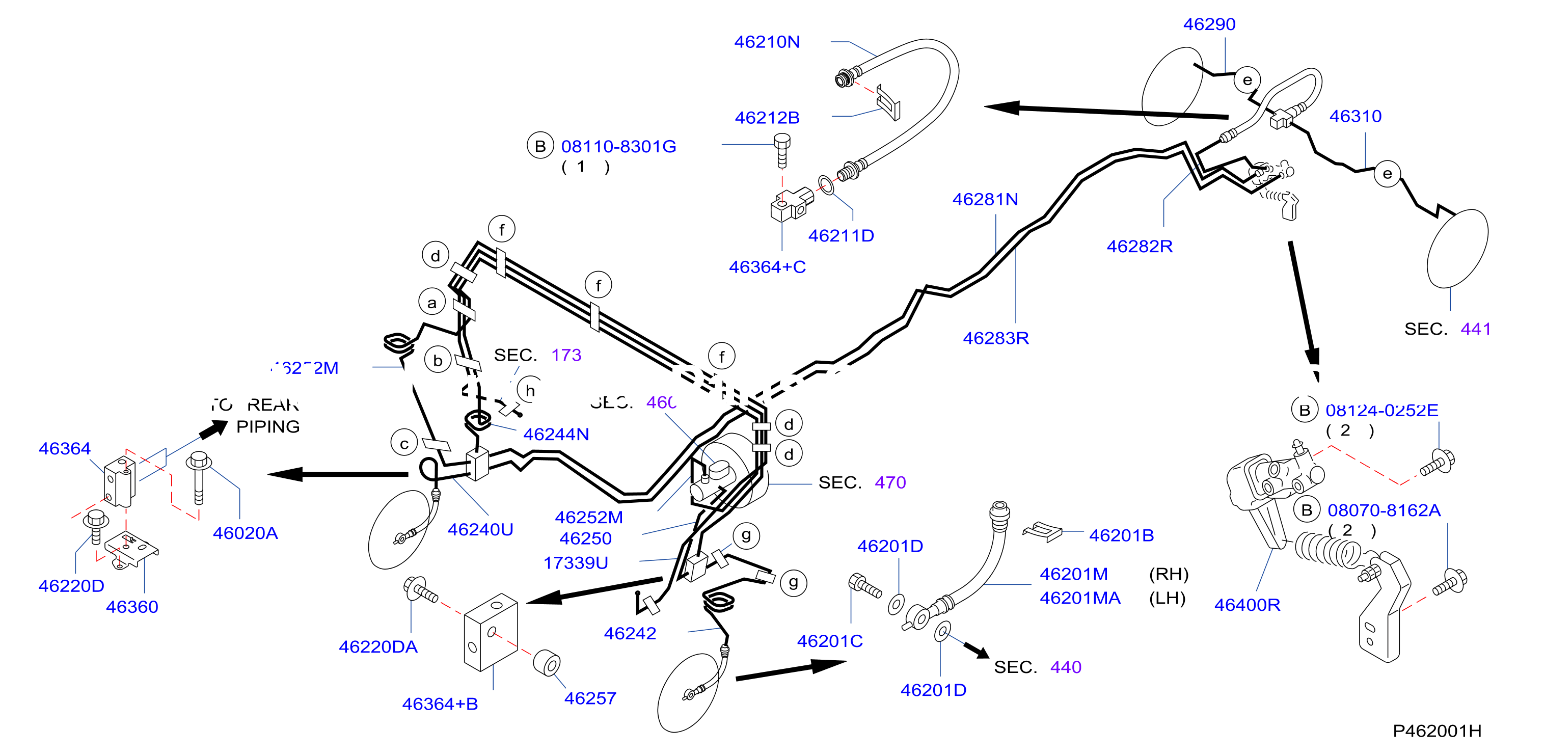 Brake Piping Control Piping