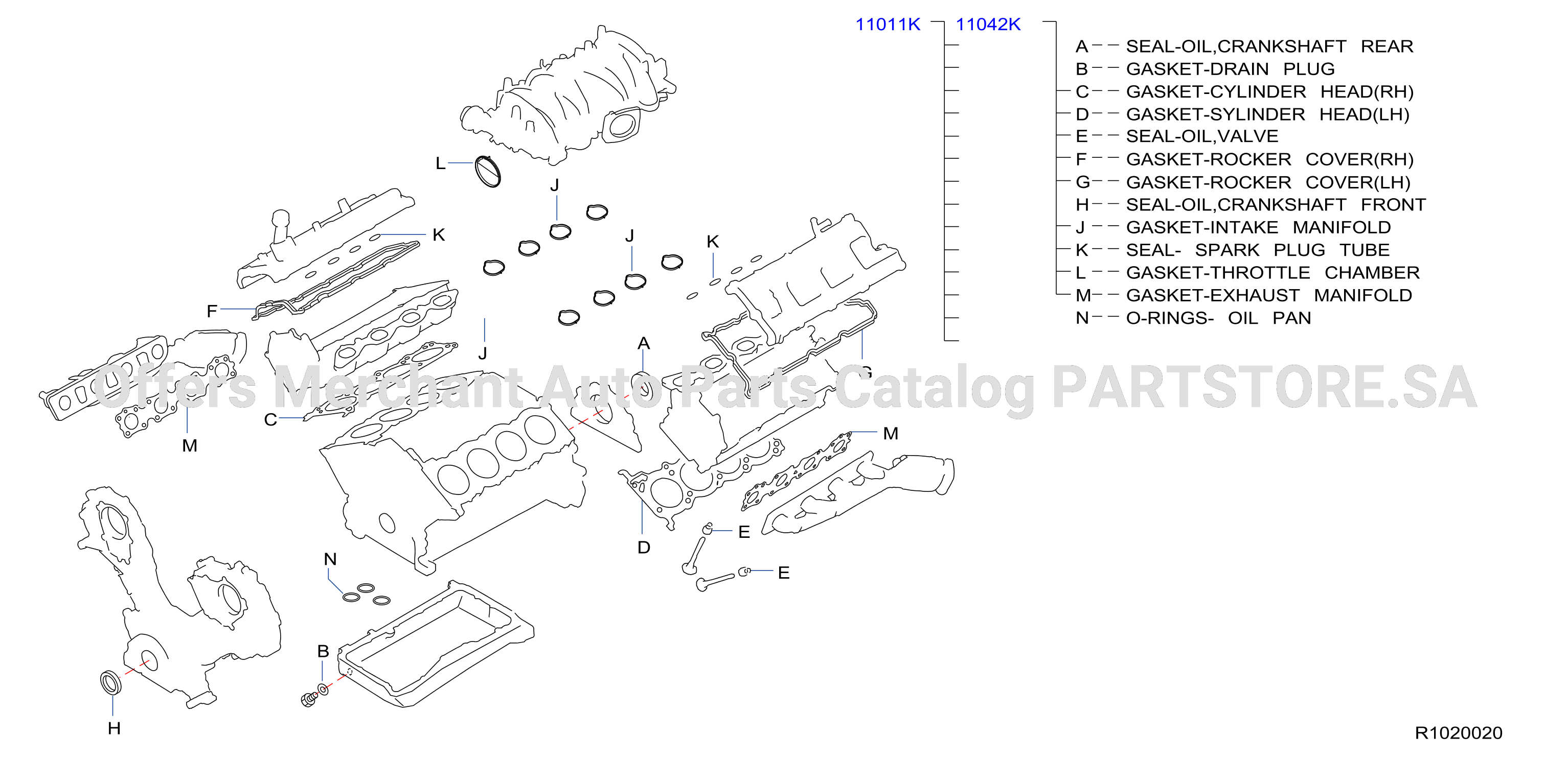 Engine Gasket Kit Engine Gasket Kit