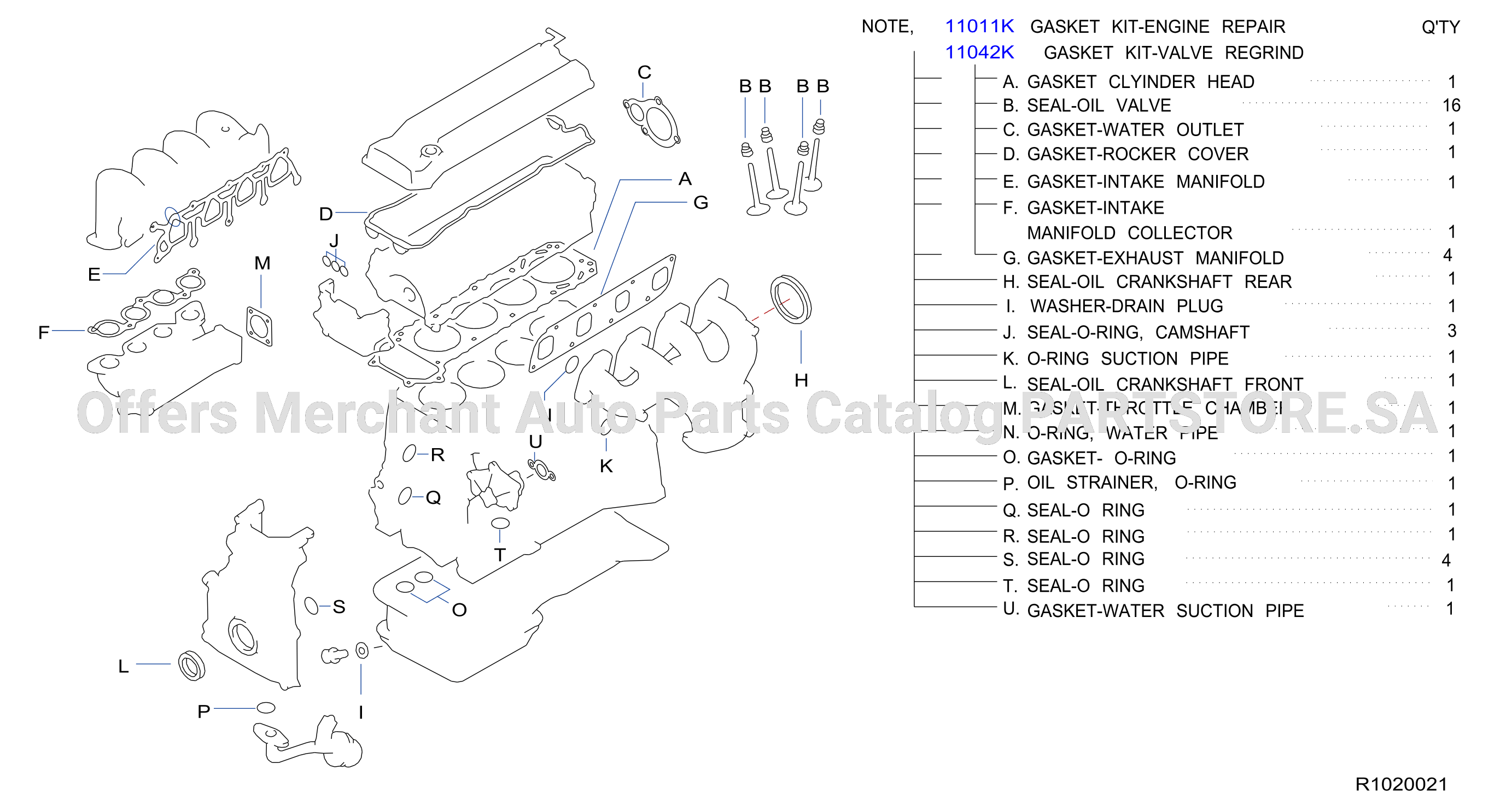 Engine Gasket Kit Engine Gasket Kits