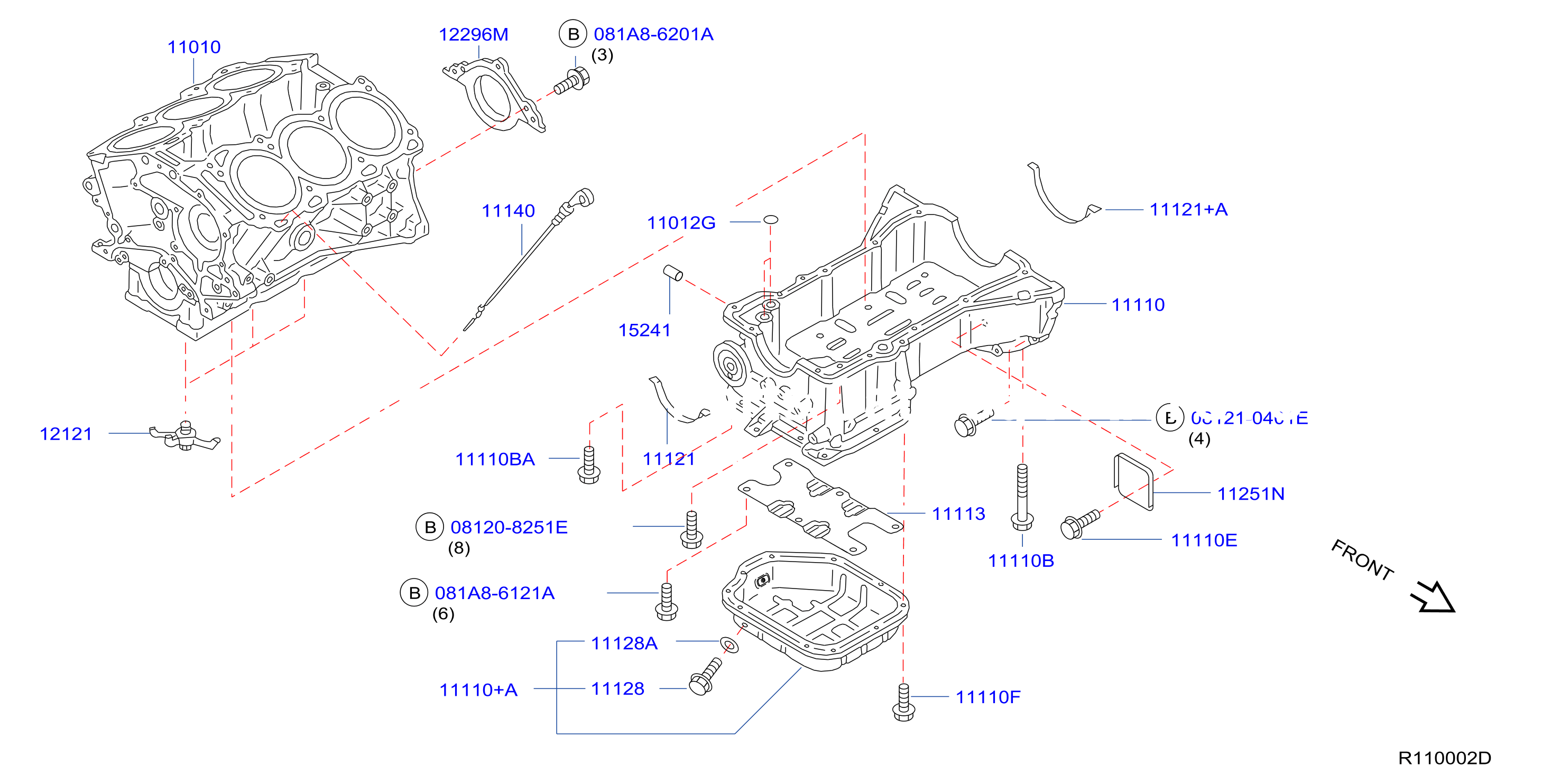 Cylinder Block Oil Pan Cylinder Block Oil Pan