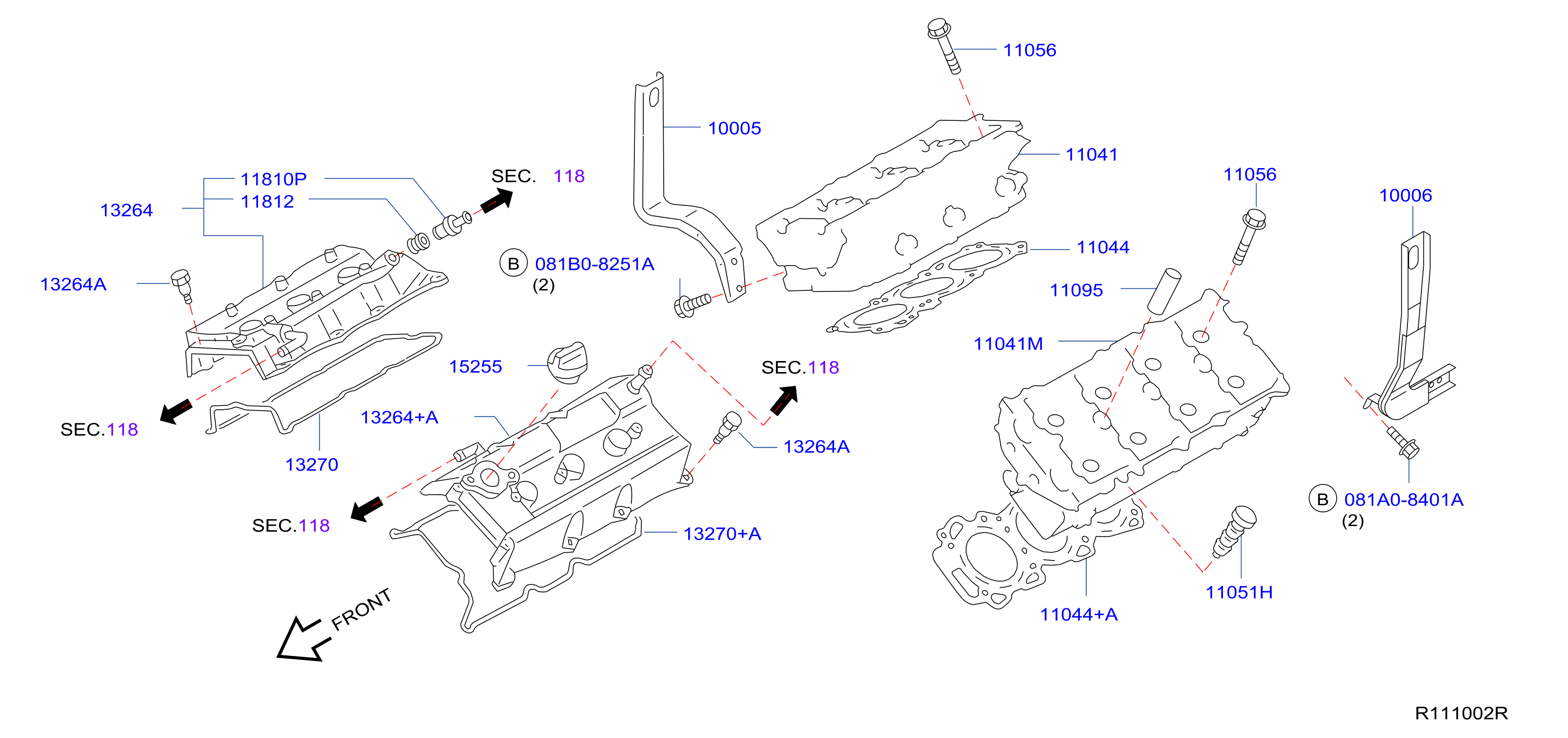Cylinder Head Rocker Cover Head Rocker Cover Assembly