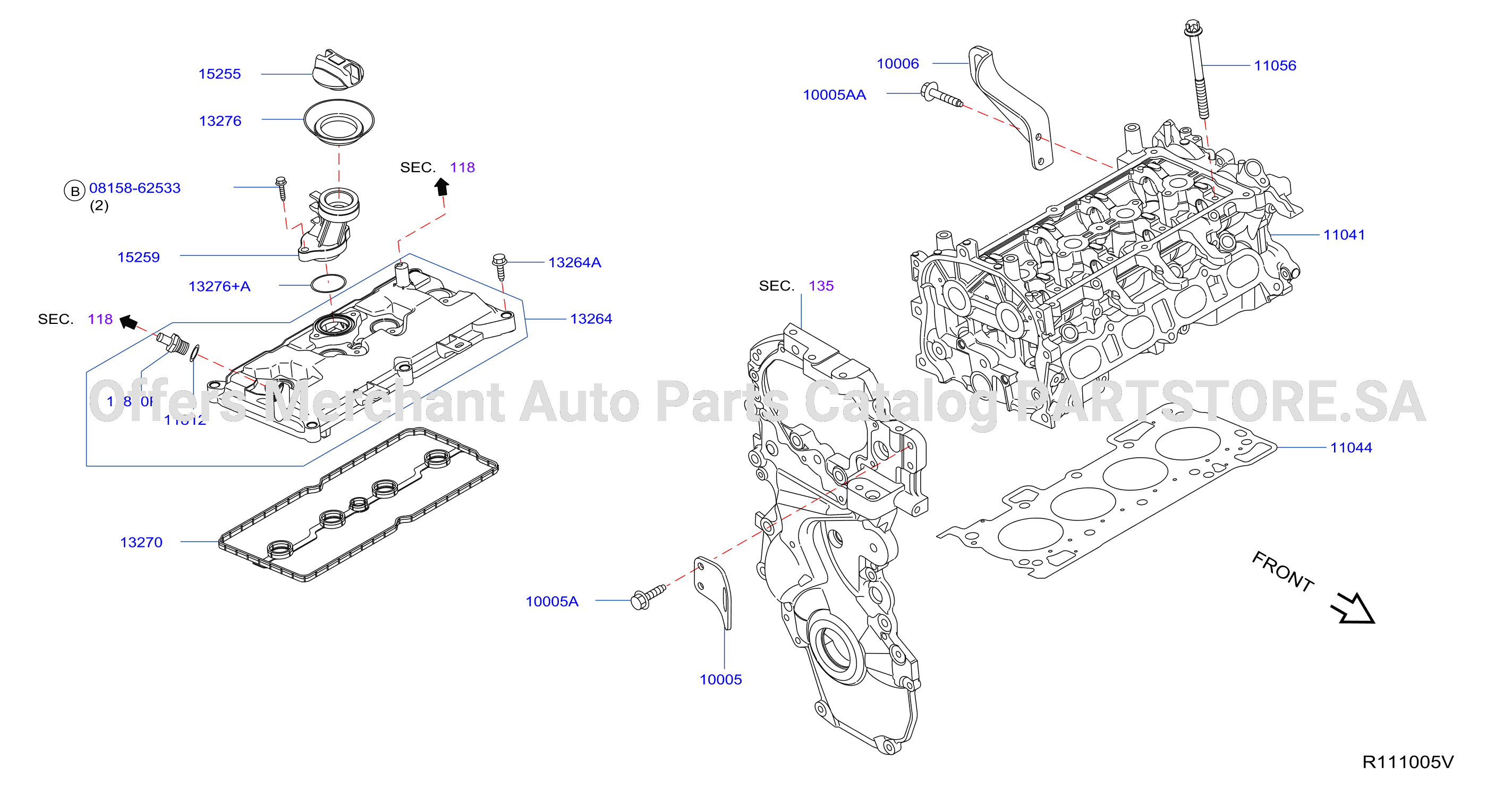 Cylinder Head Rocker Cover Cylinder Head Rocer Cover
