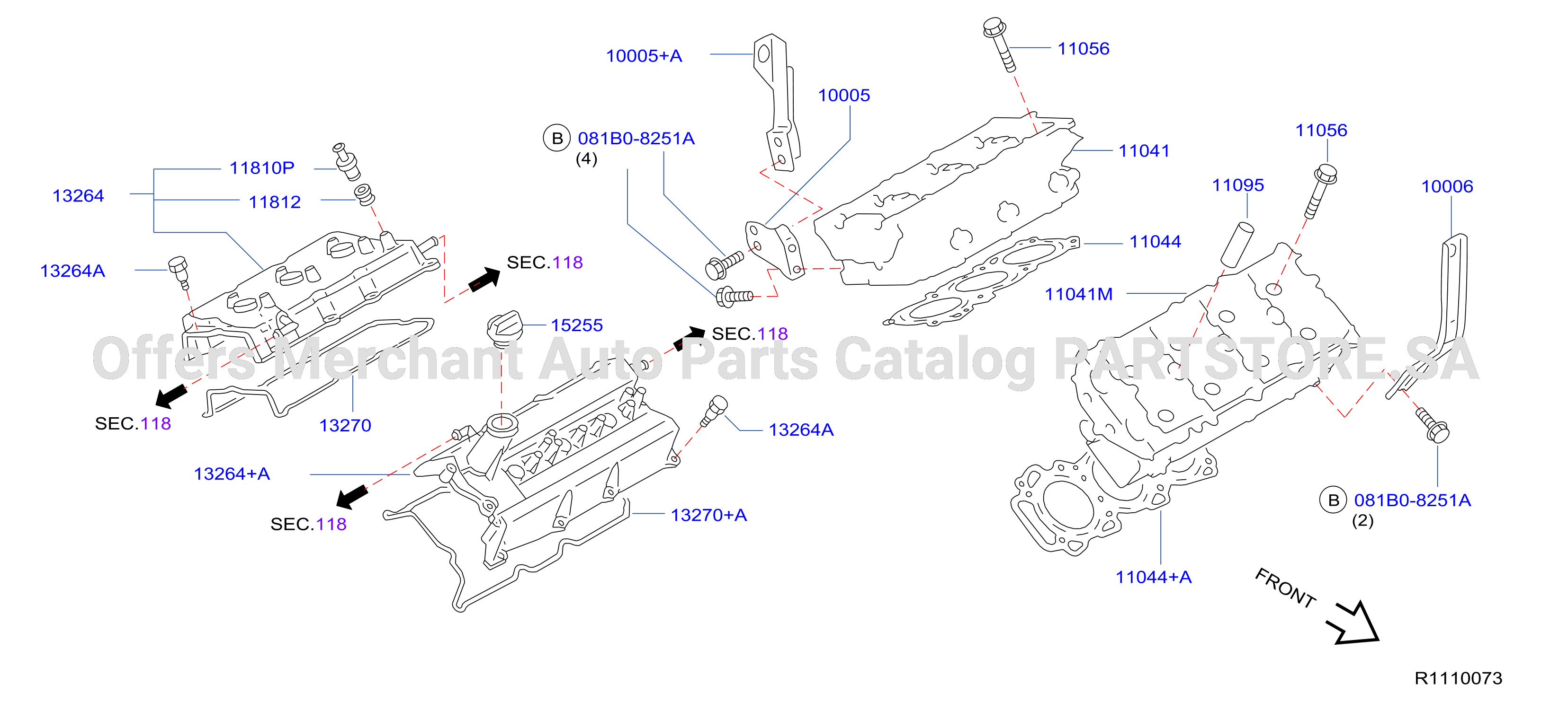 Cylinder Head Rocker Cover Cylinder Head Assembly