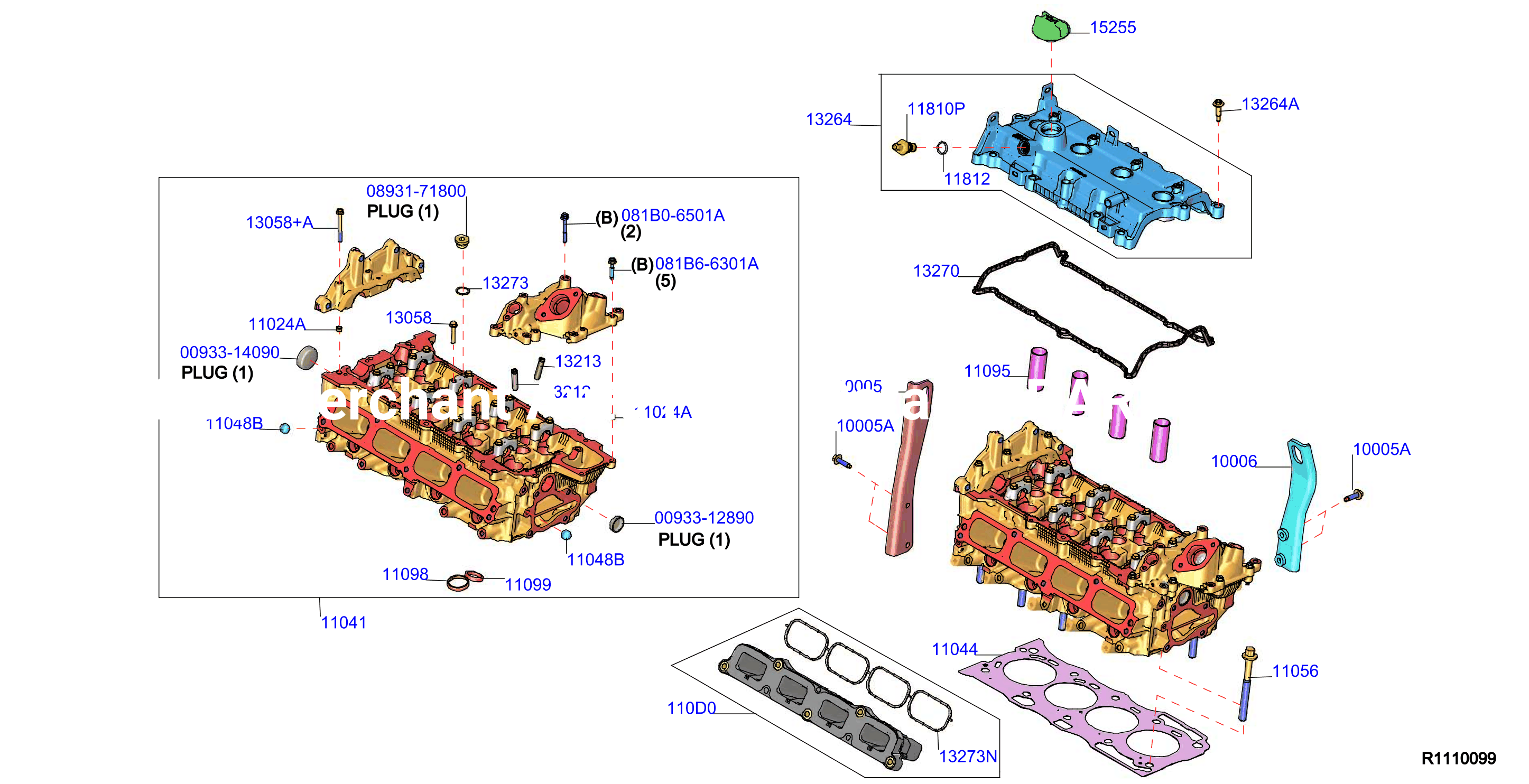 Cylinder Head Rocker Cover