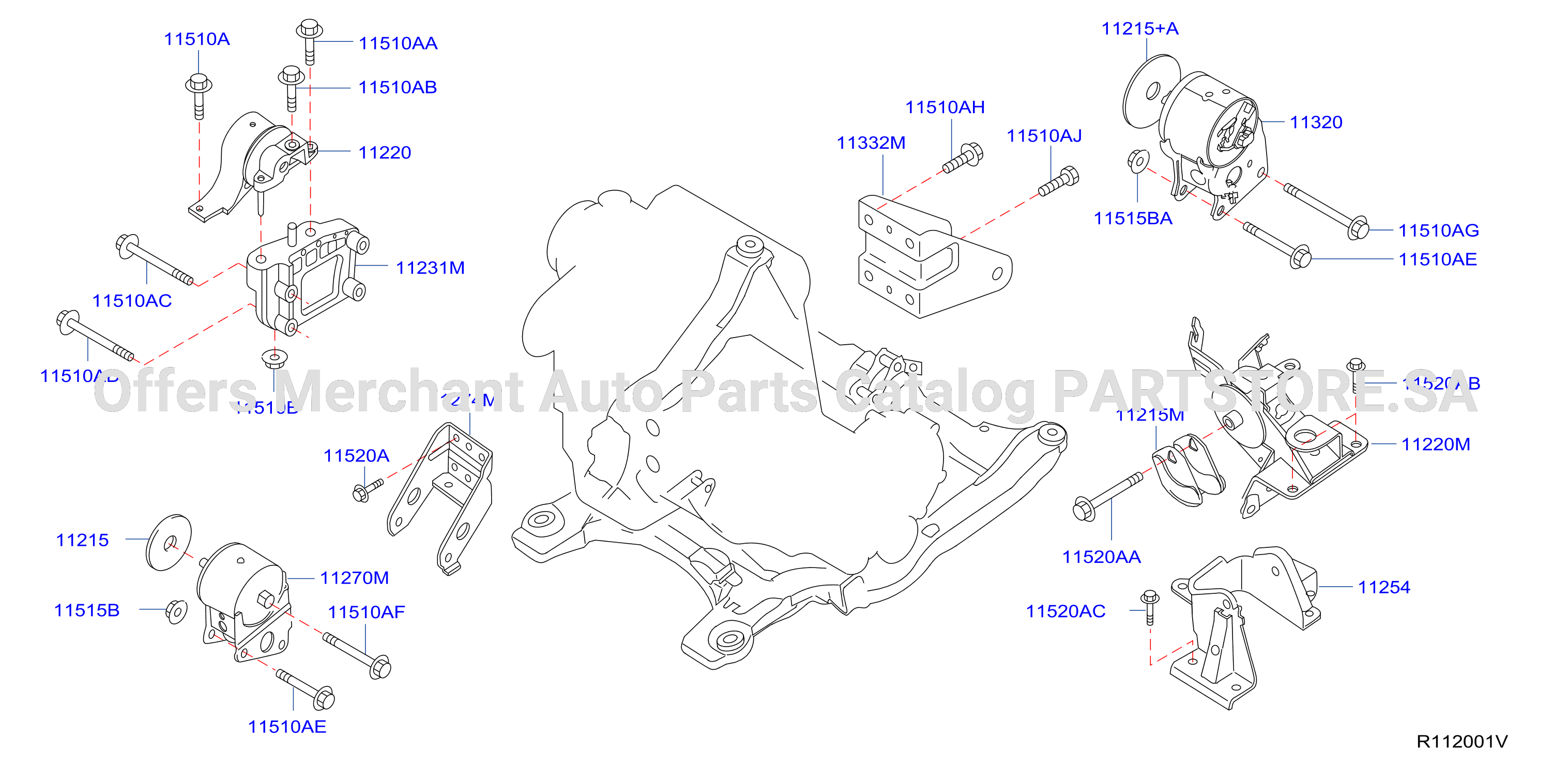Engine Transmission Mounting