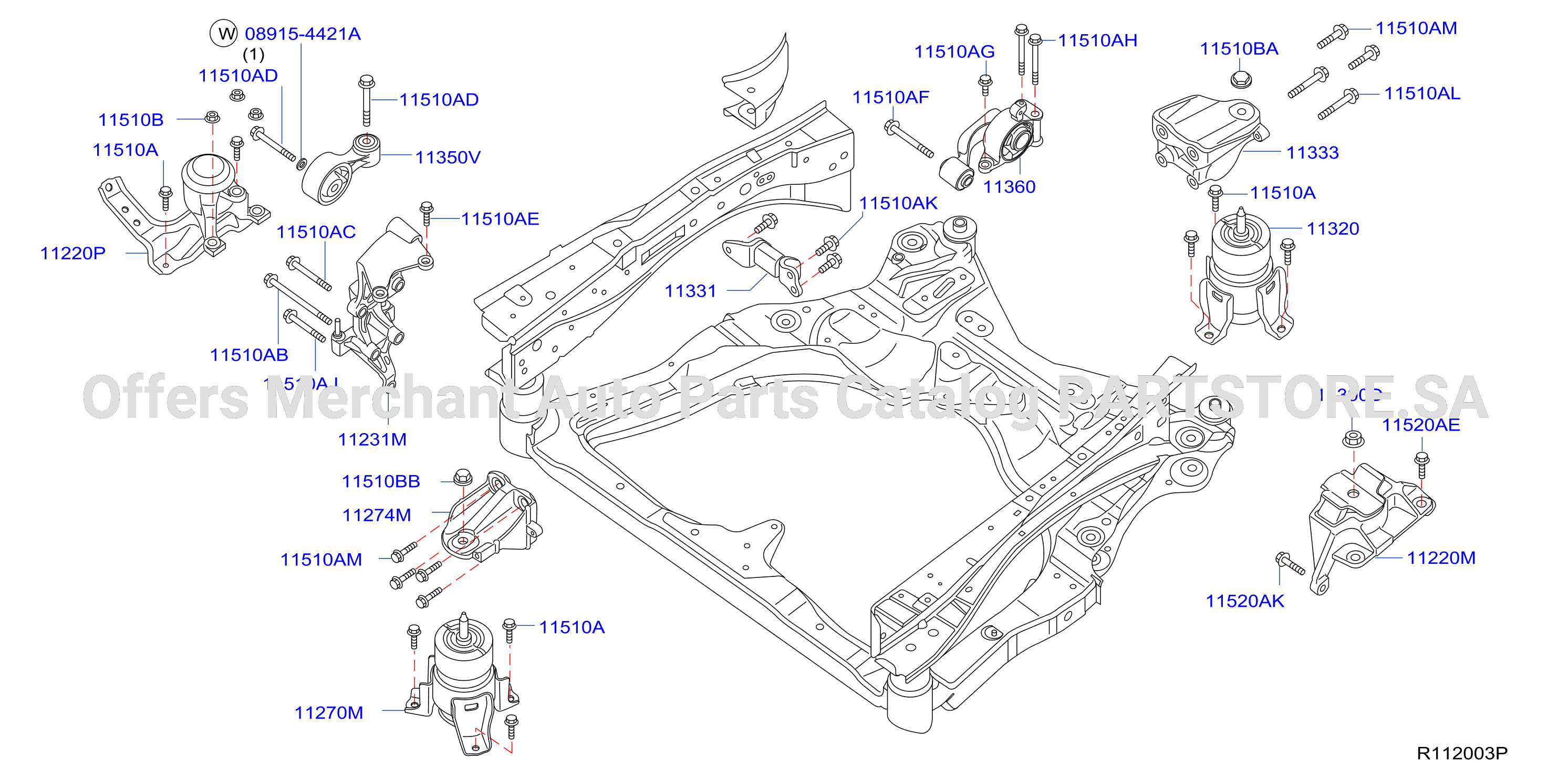 Engine Transmission Mounting Mounts