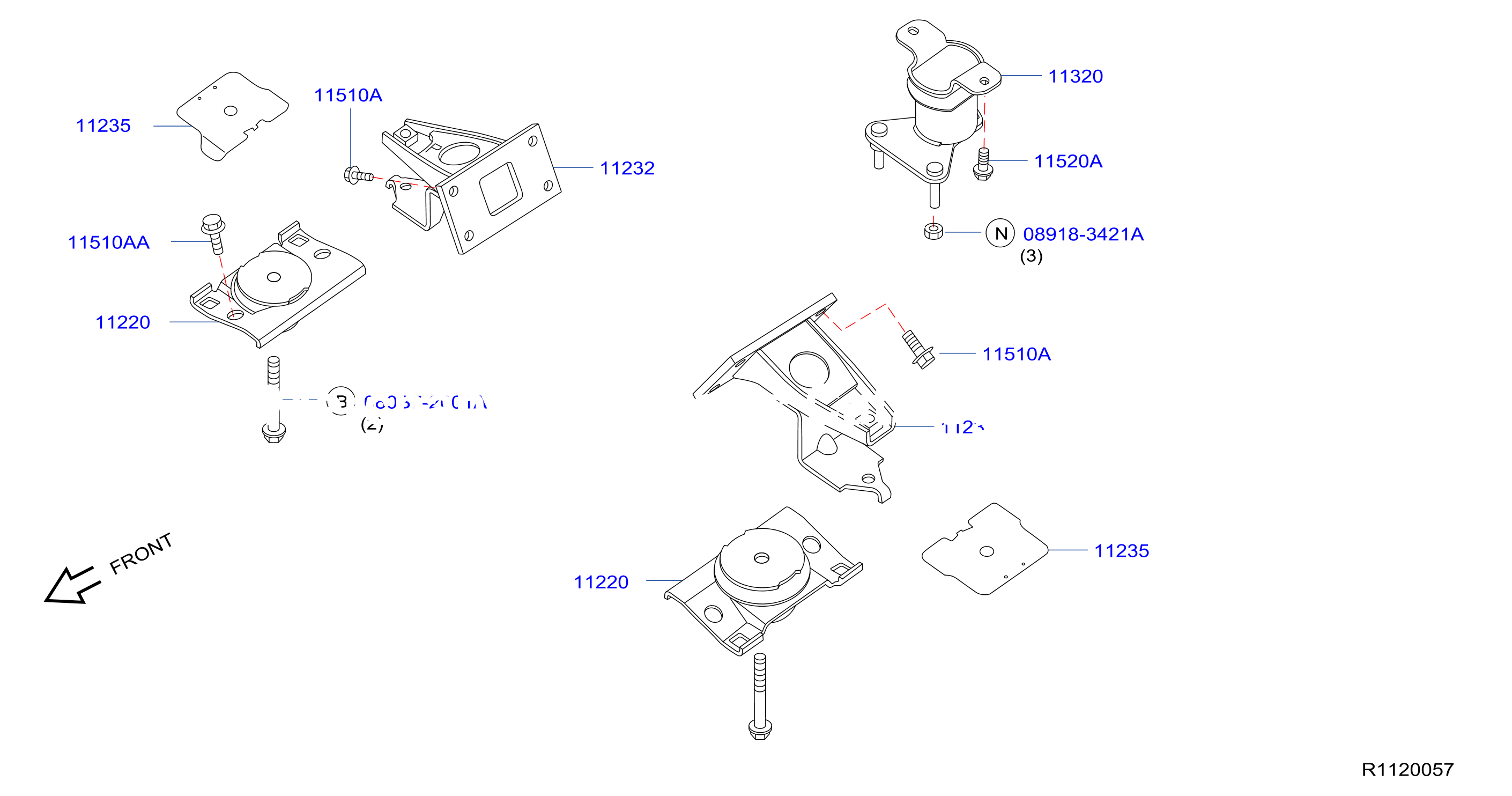 Engine Transmission Mounting