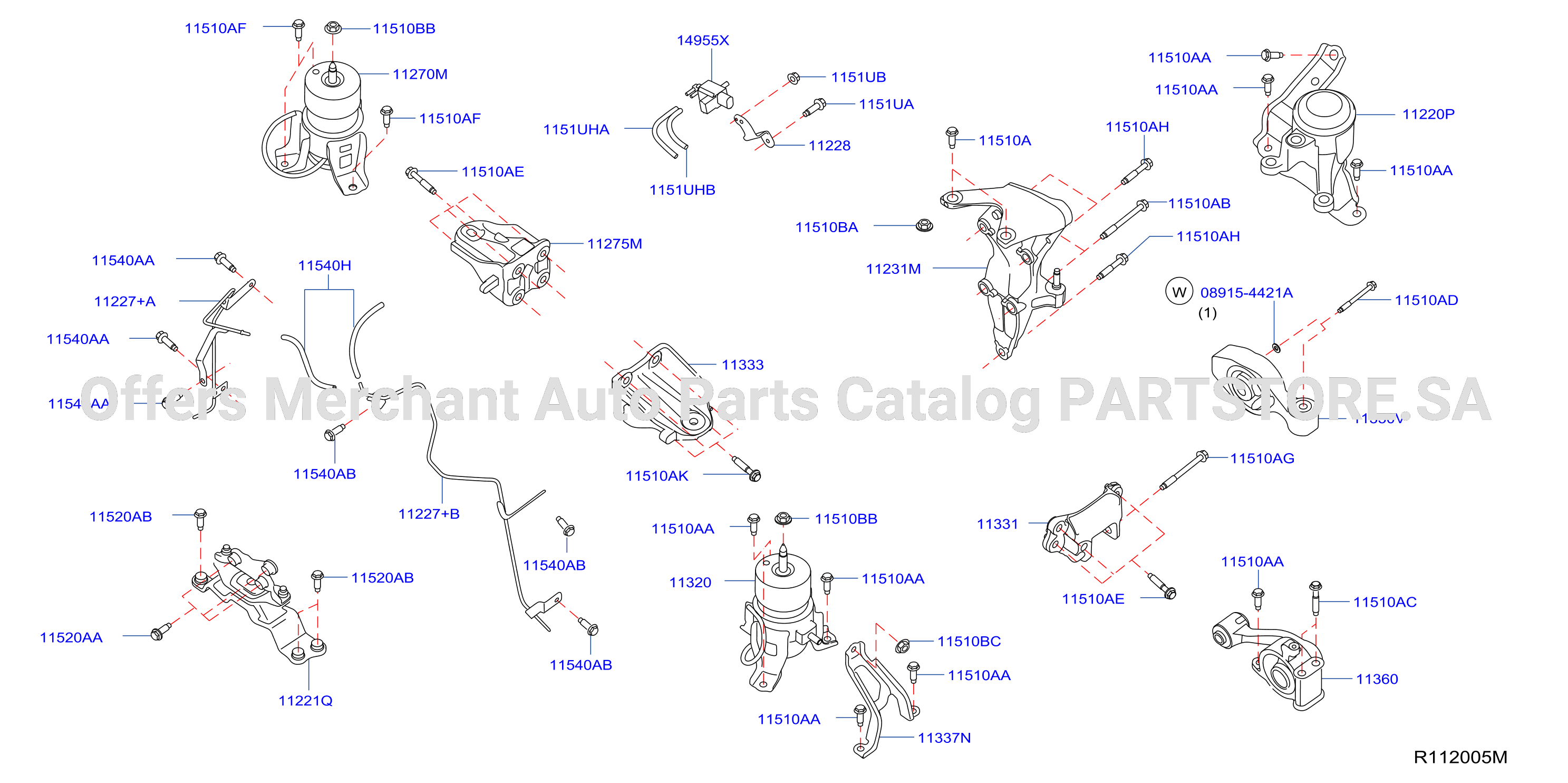 Engine Transmission Mounting Eng Trans Mounting