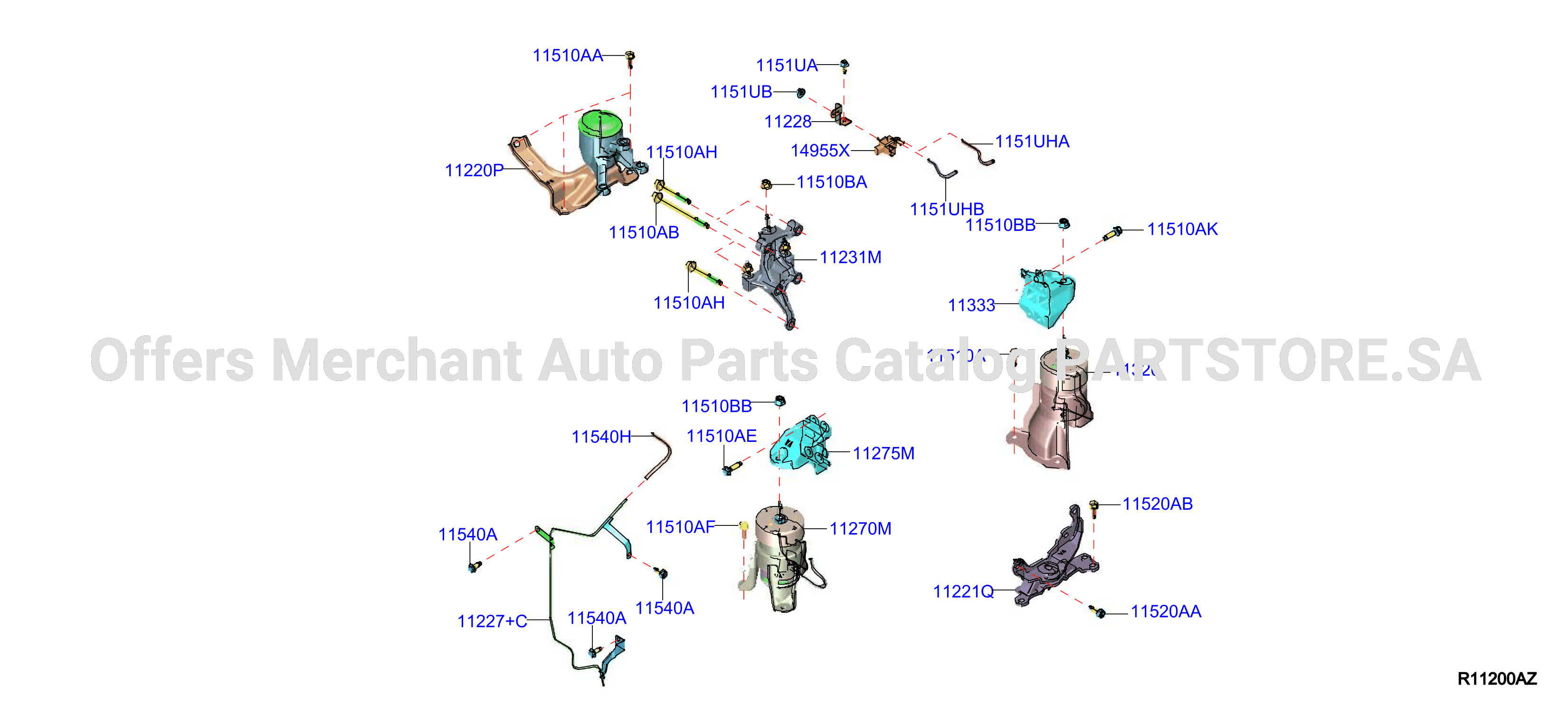 Engine Transmission Mounting
