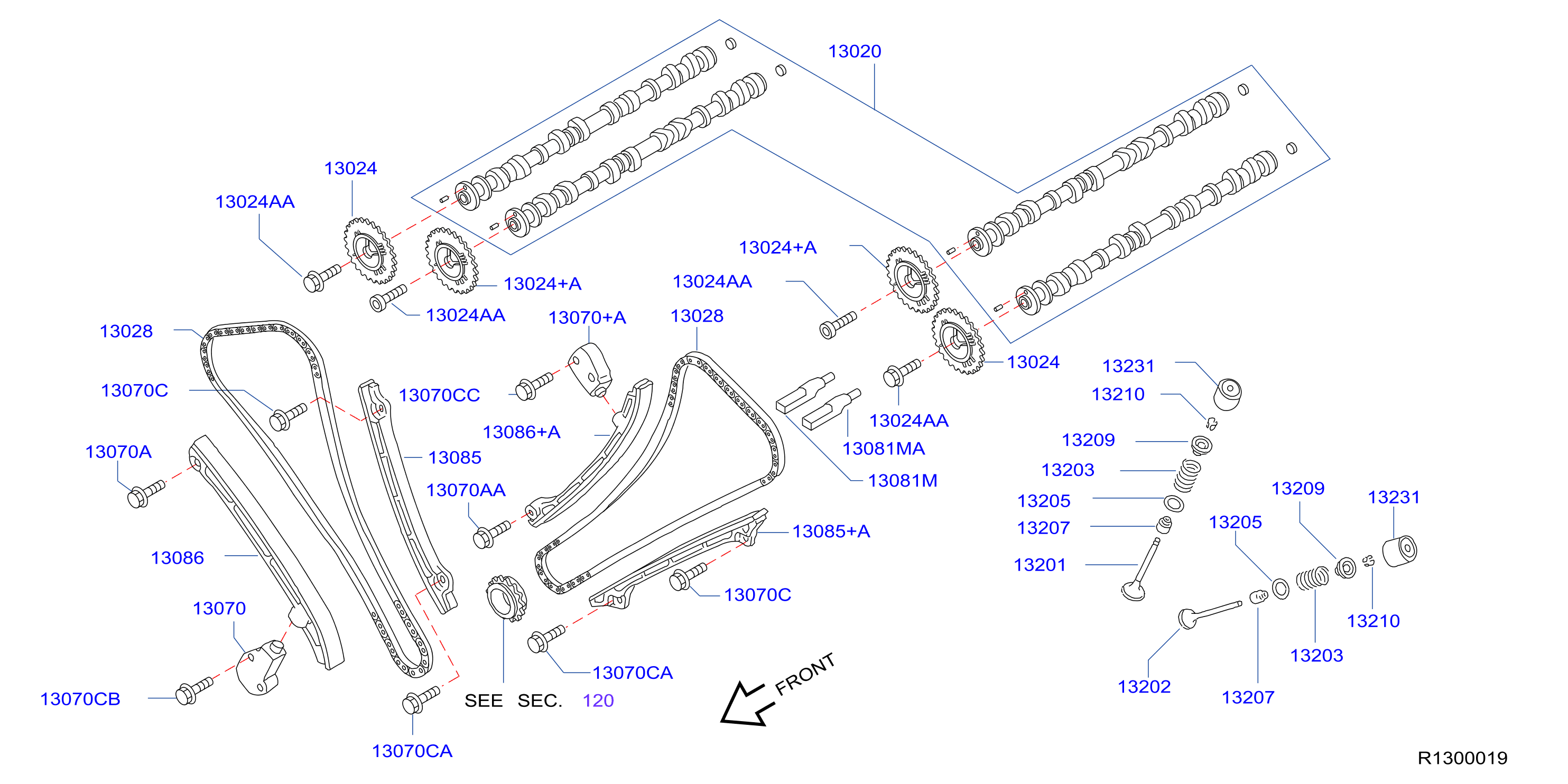 Camshaft Valve Mechanism Camshaft Valve Mechanism
