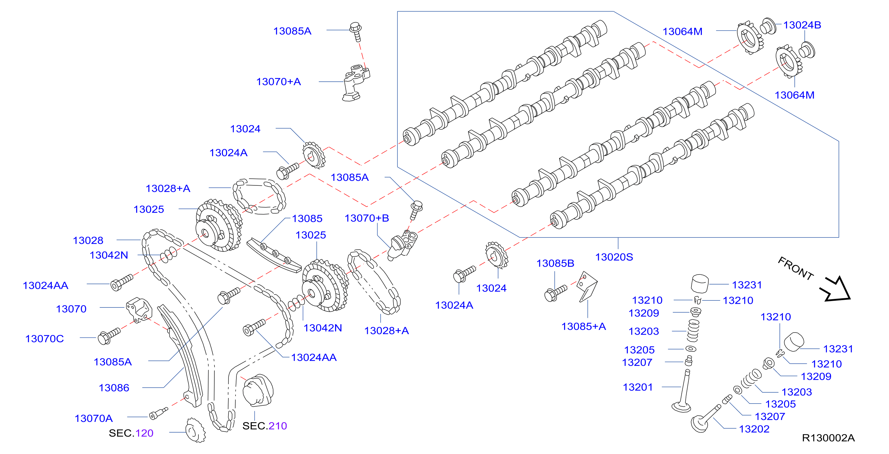 Camshaft Valve Mechanism Camshaft Valve Mechanism