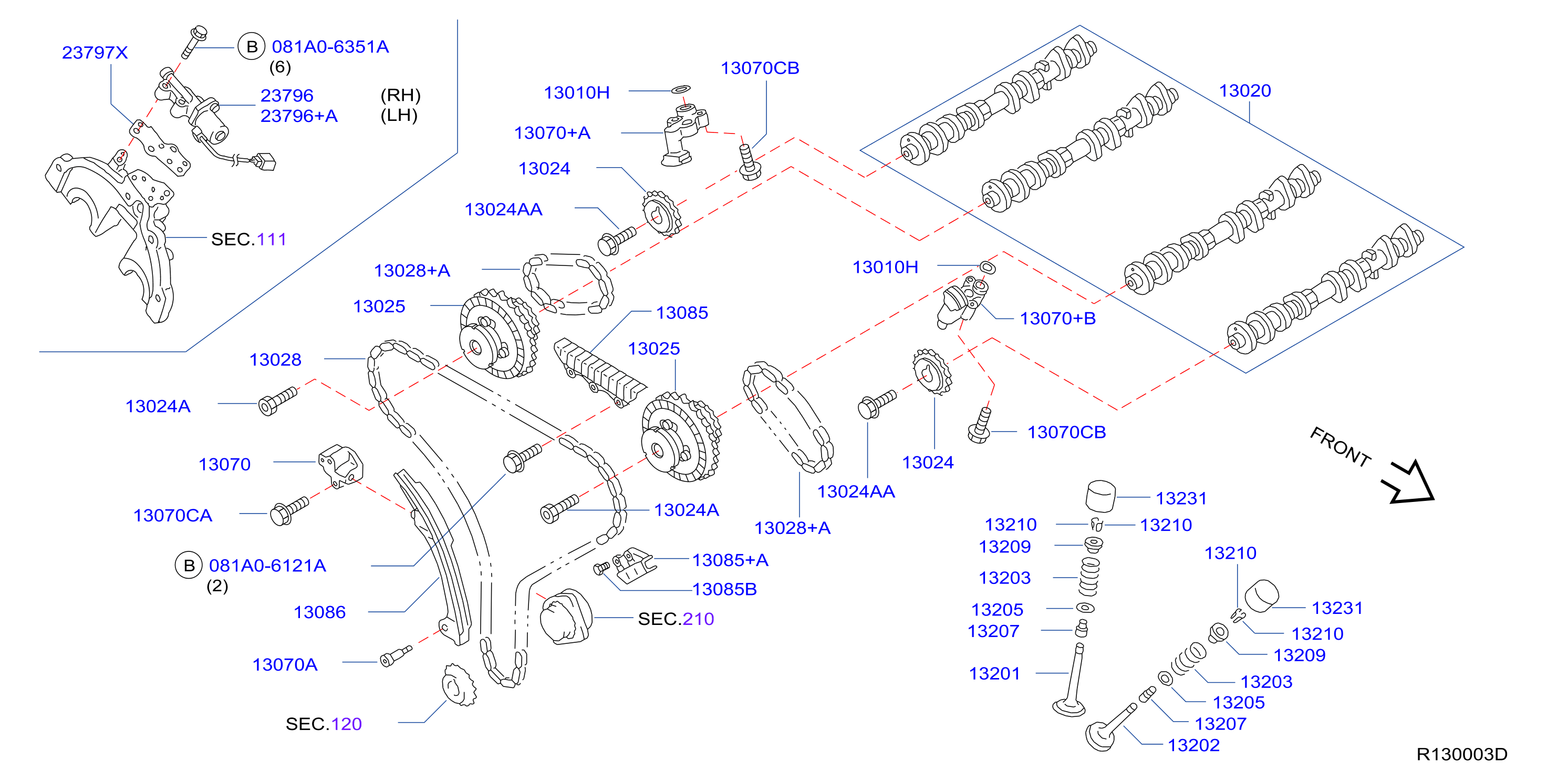 Camshaft Valve Mechanism Camshaft Valve Mechanism