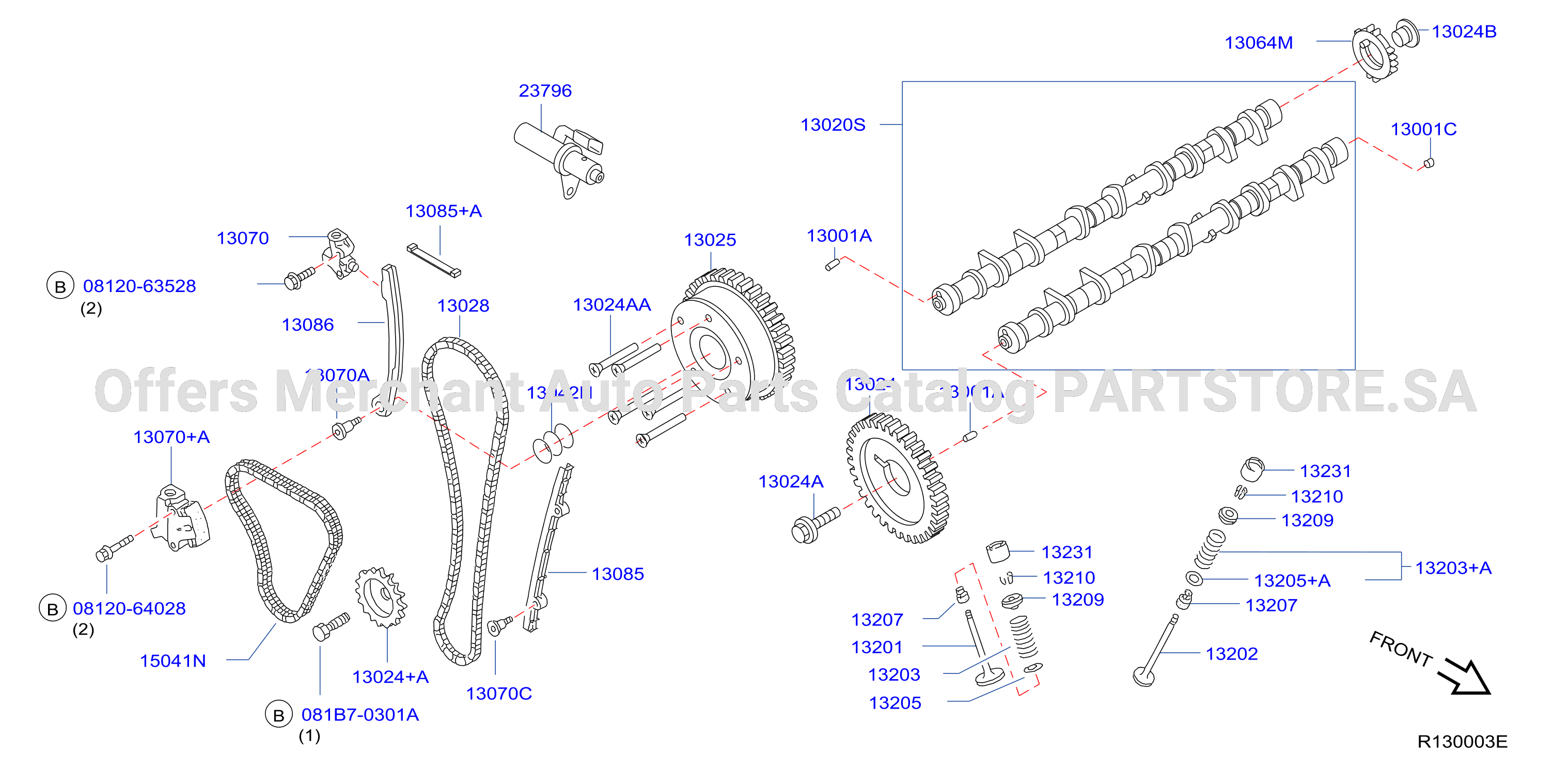 Camshaft Valve Mechanism Camshaft Valve Mechanism