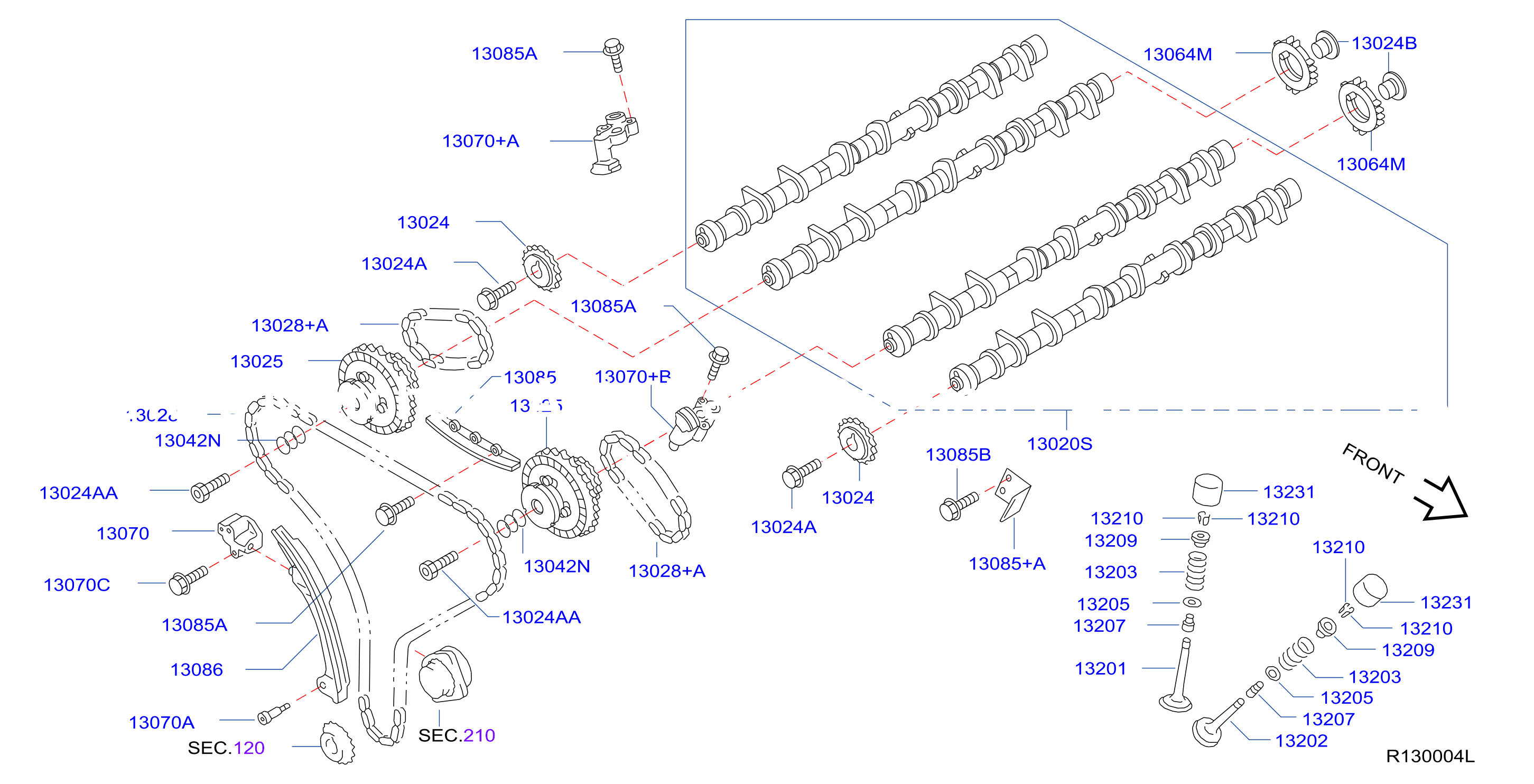 Camshaft Valve Mechanism Camshaft Valve Mechanism