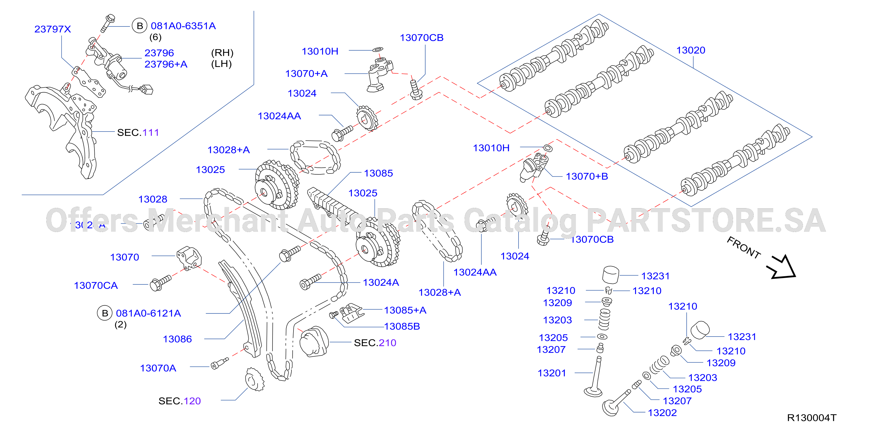 Camshaft Valve Mechanism Camshaft Valve Mechanism