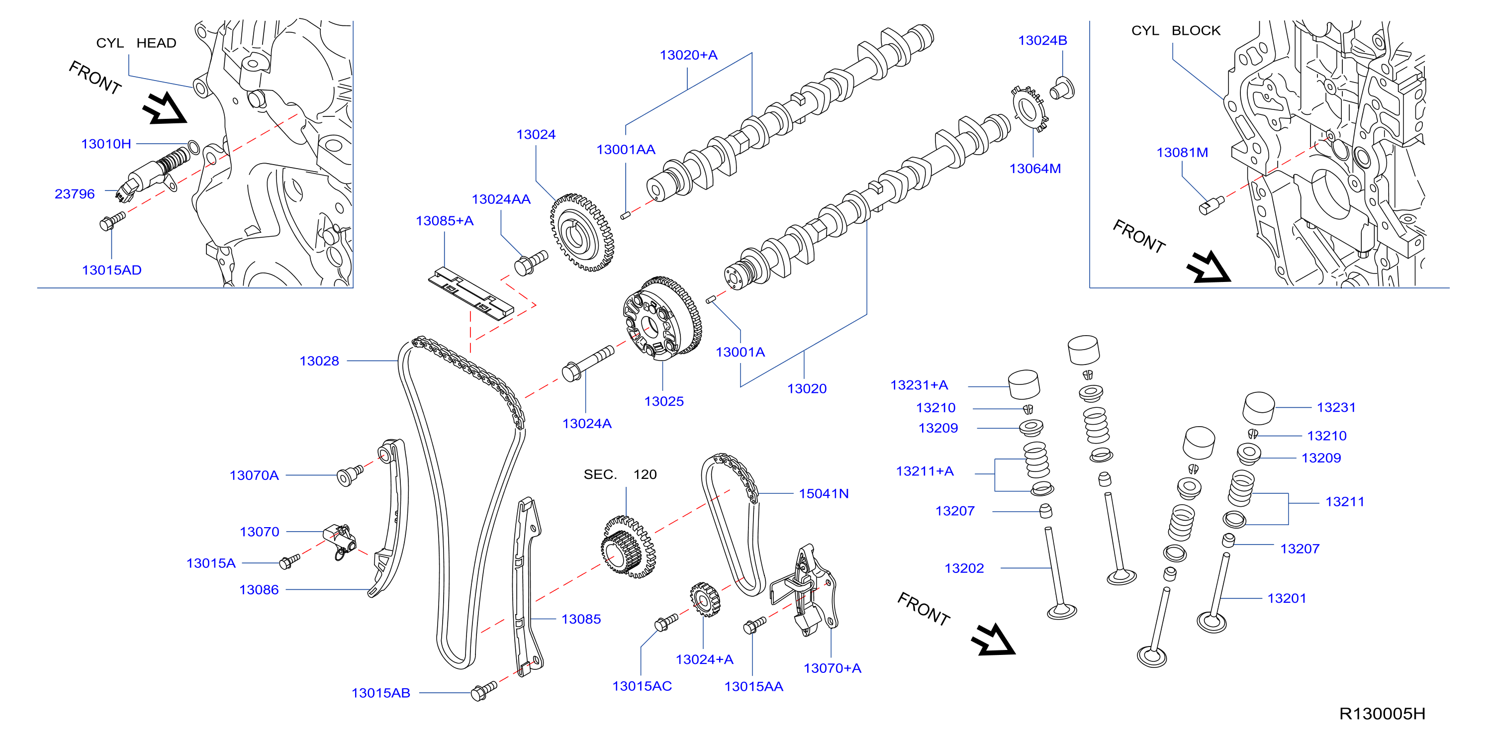 Camshaft Valve Mechanism Camshaft Valve Mechanism