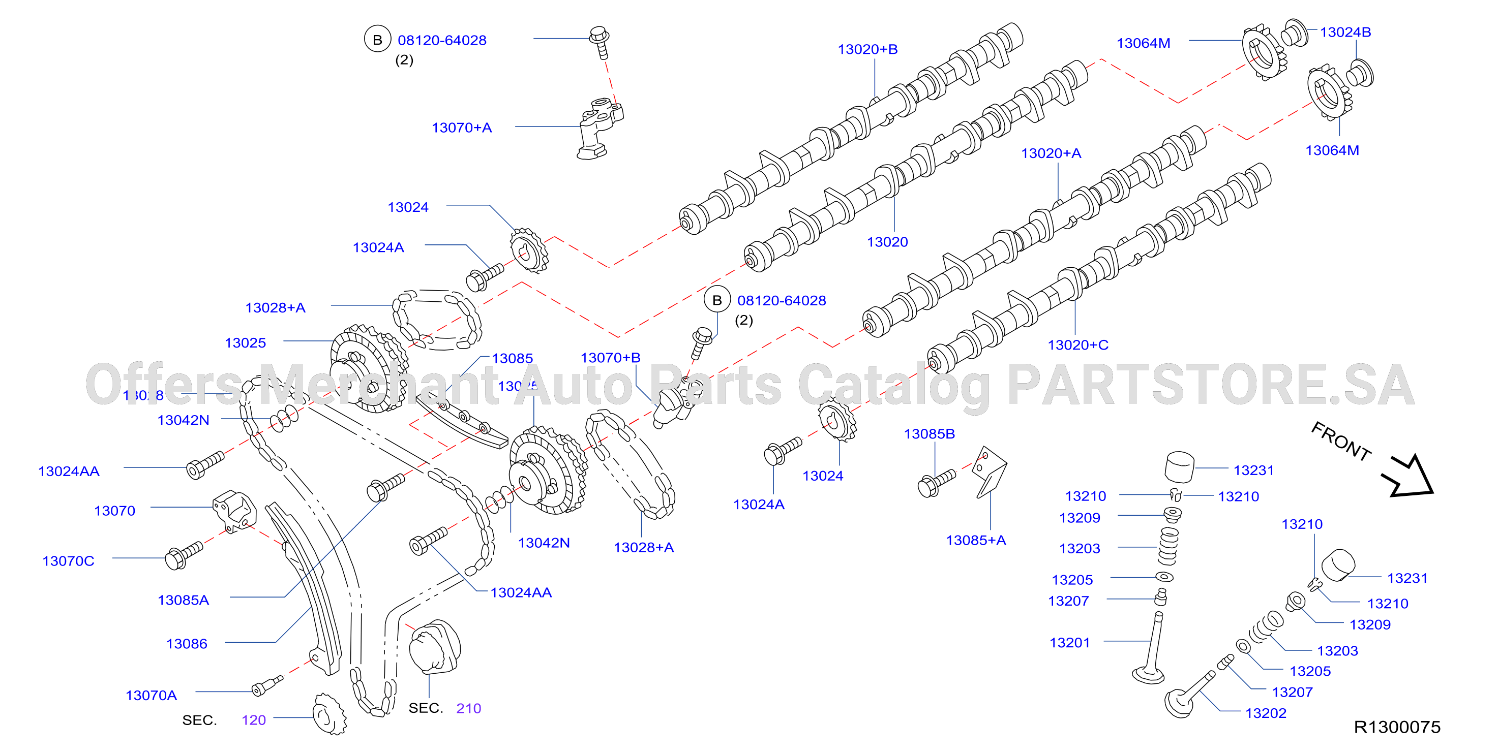 Camshaft Valve Mechanism Camshaft Valve Mechanism