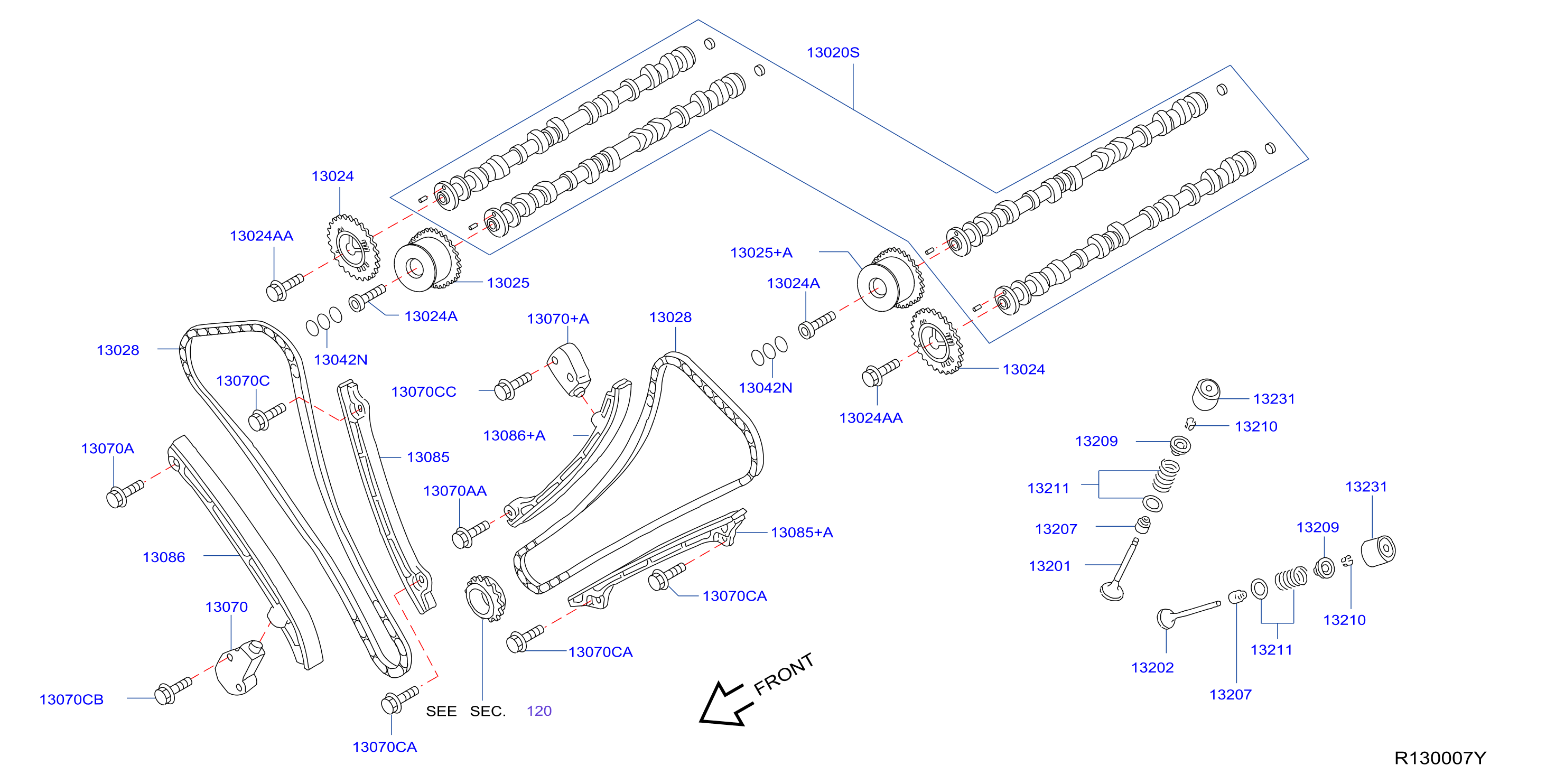 Camshaft Valve Mechanism Camshaft Valve Mechanism