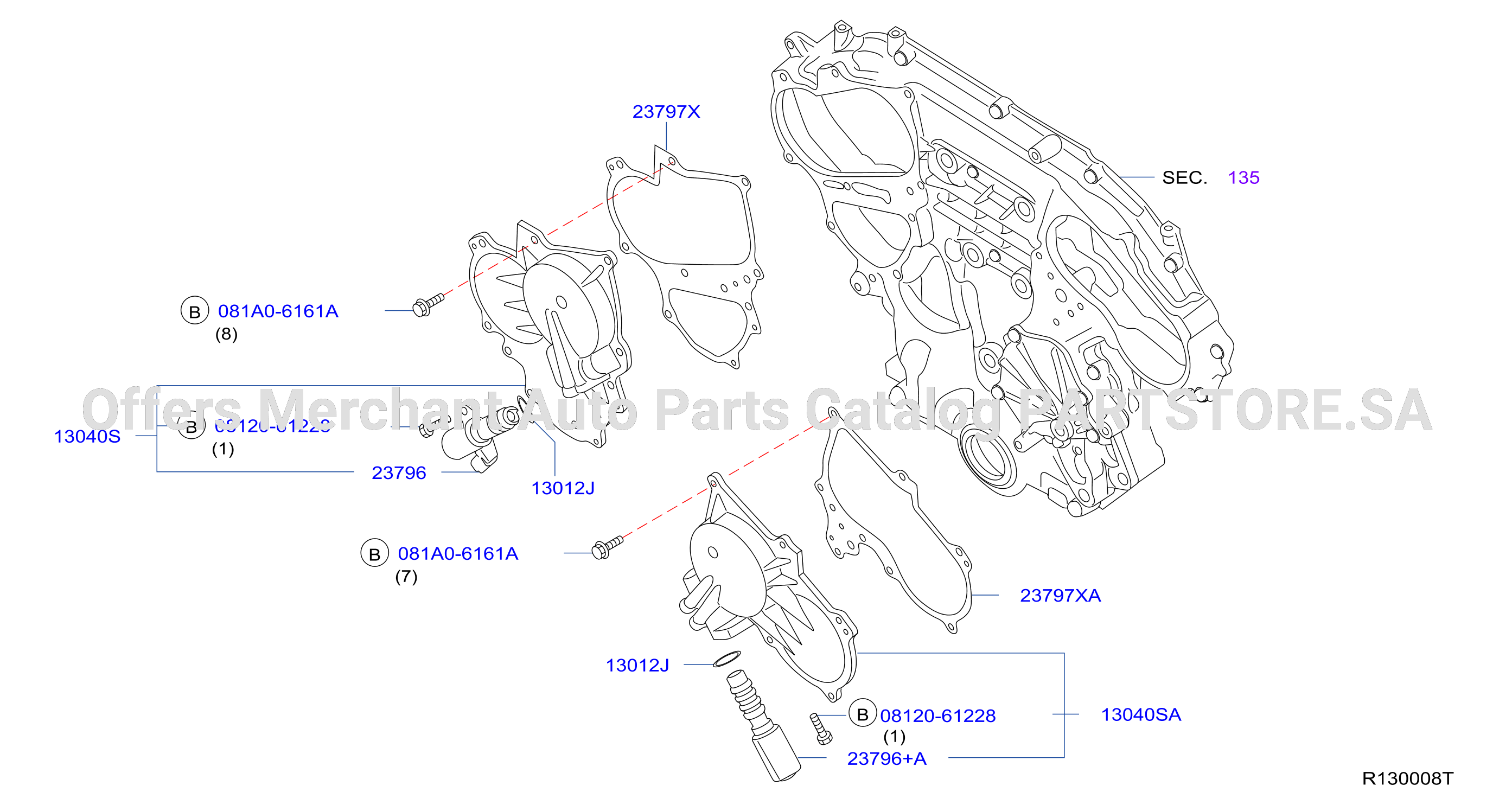 Camshaft Valve Mechanism Vtc Cover