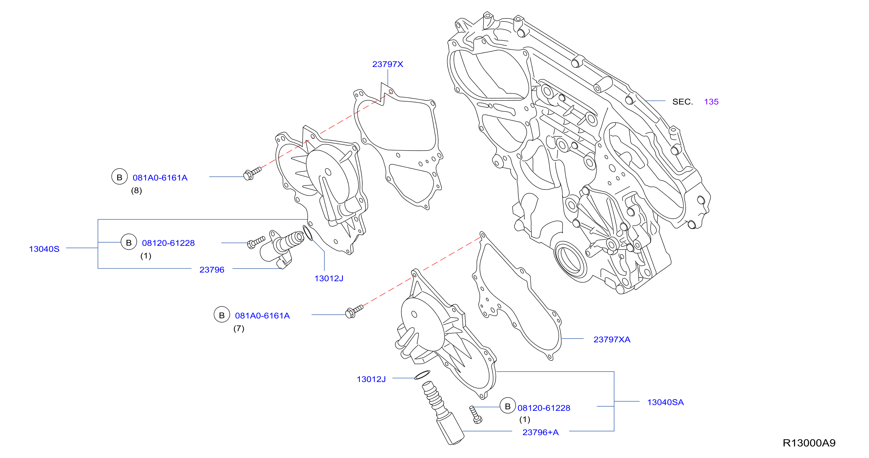 Camshaft Valve Mechanism Vtc Cover