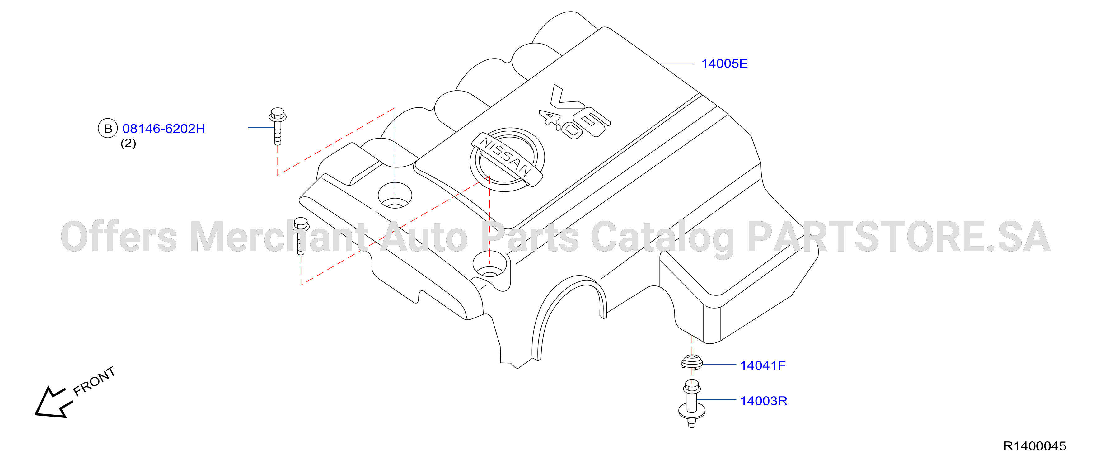 Manifold Engine Cover Parts