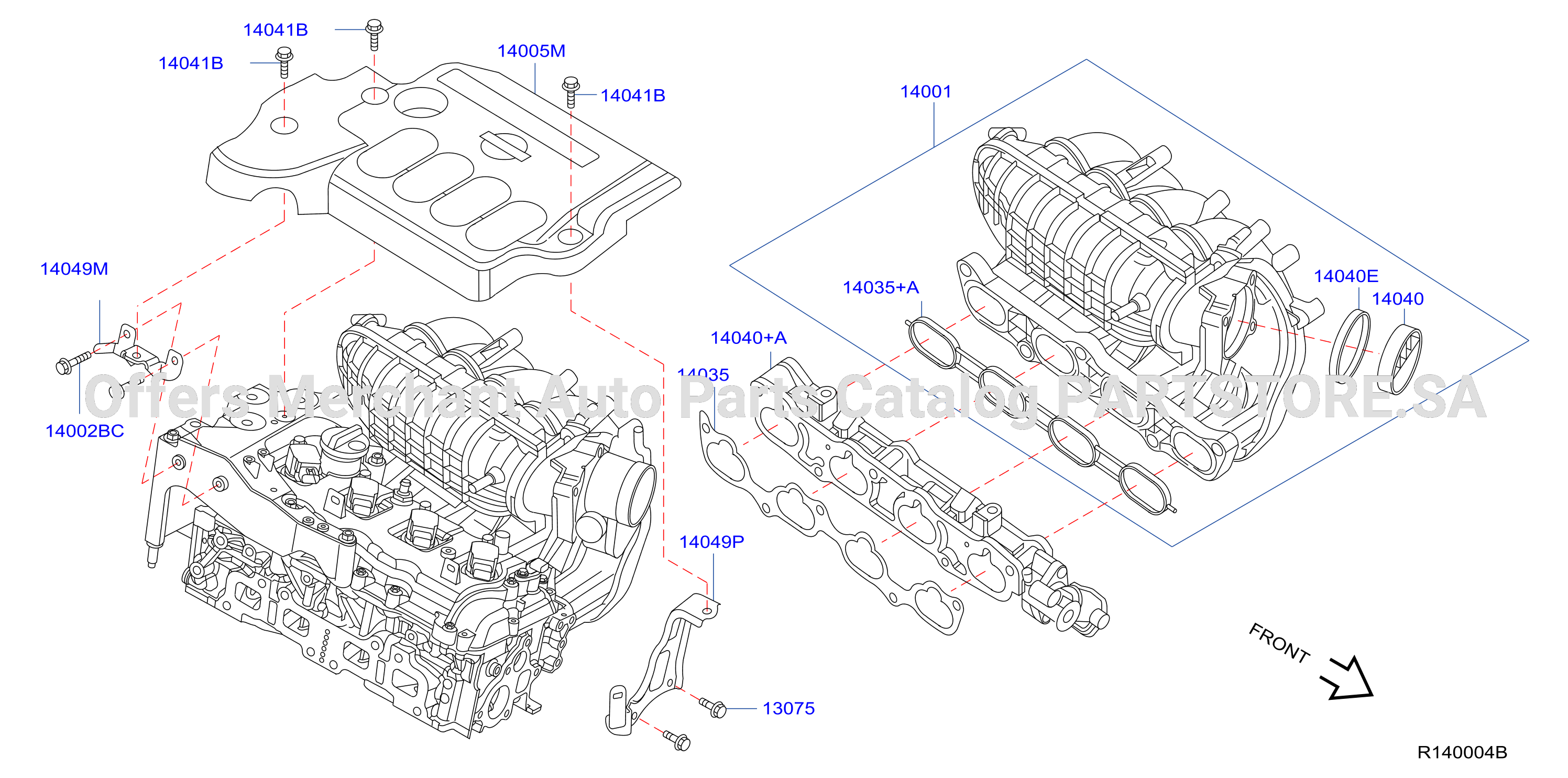 Manifold Intake Parts