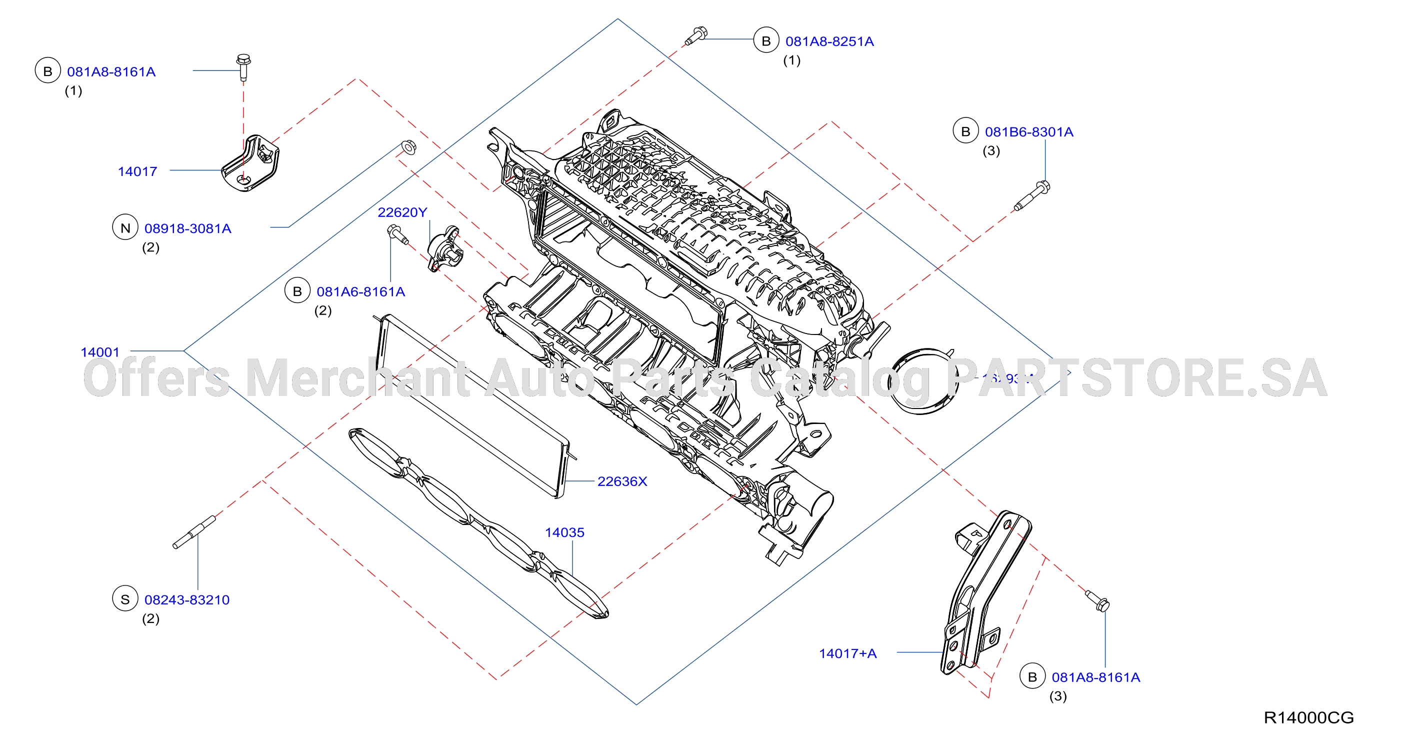 Manifold Intake Parts