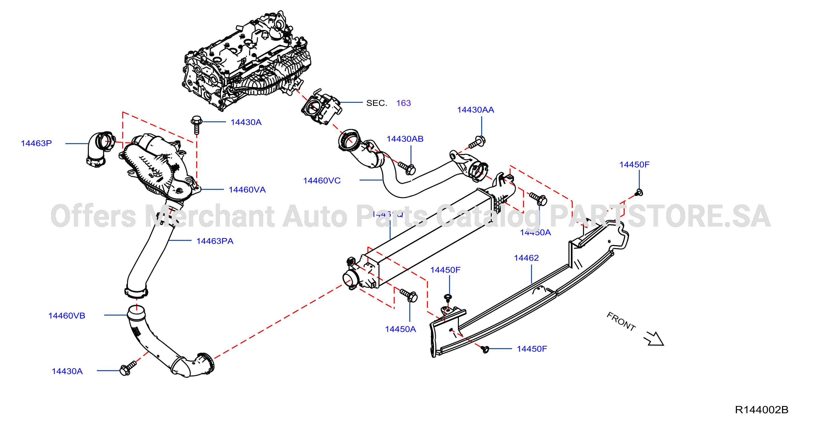 Turbo Charger Intercooler Piping