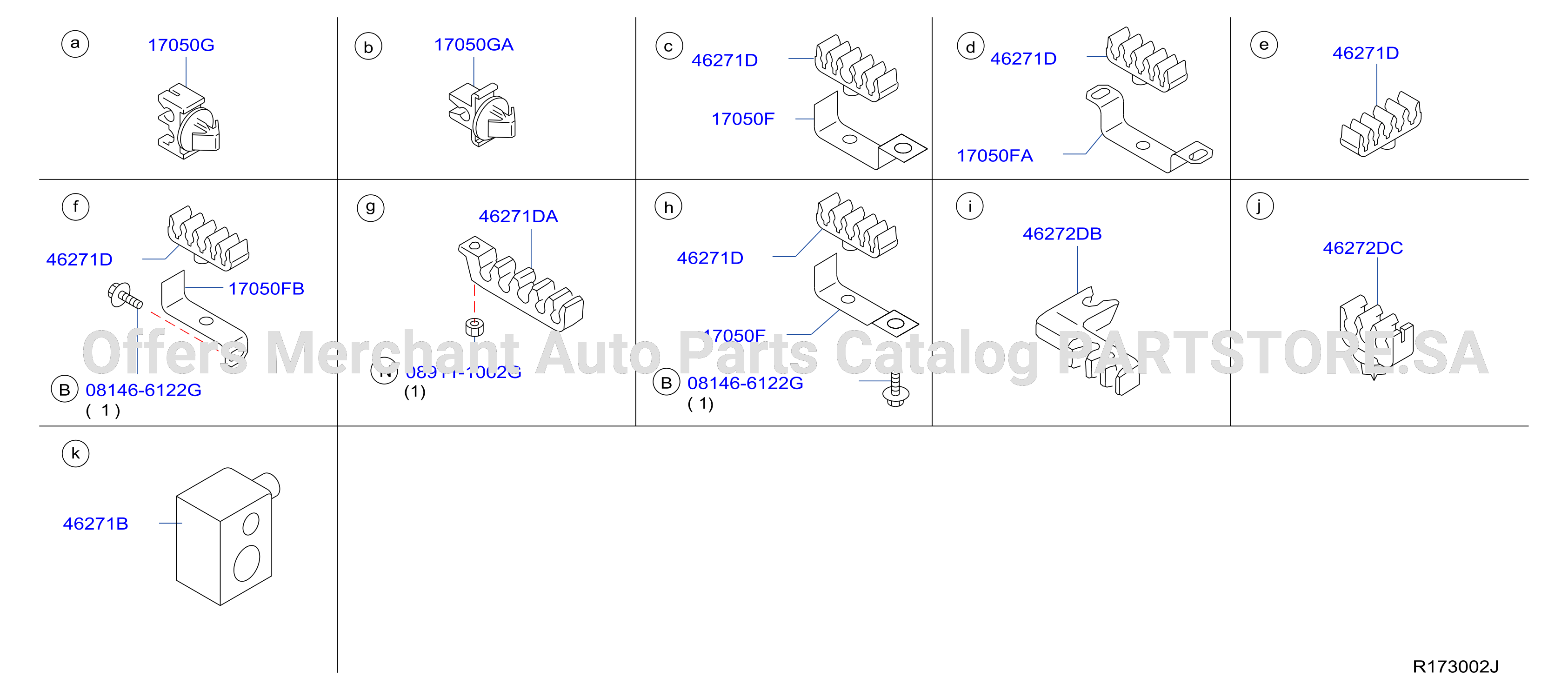 Fuel Piping Clamp Insulator