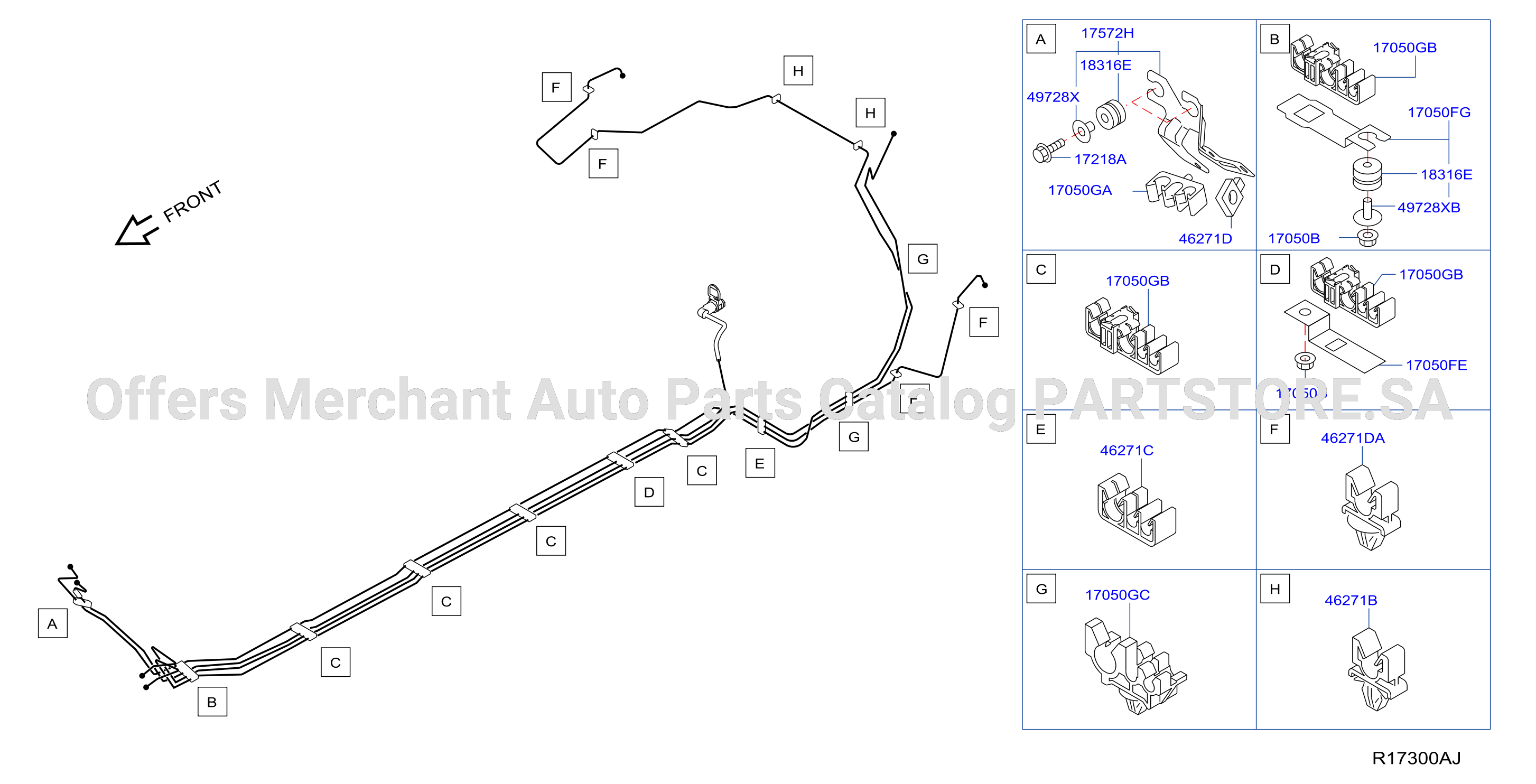 Fuel Piping Fuel Brake Piping