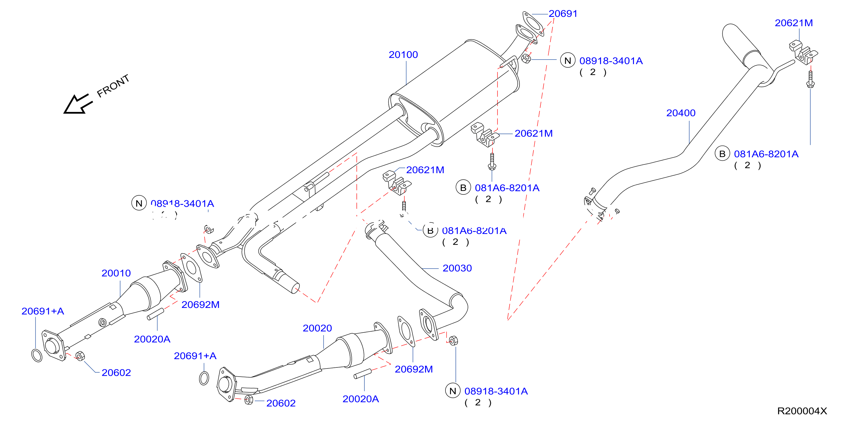Exhaust Tube Muffler
