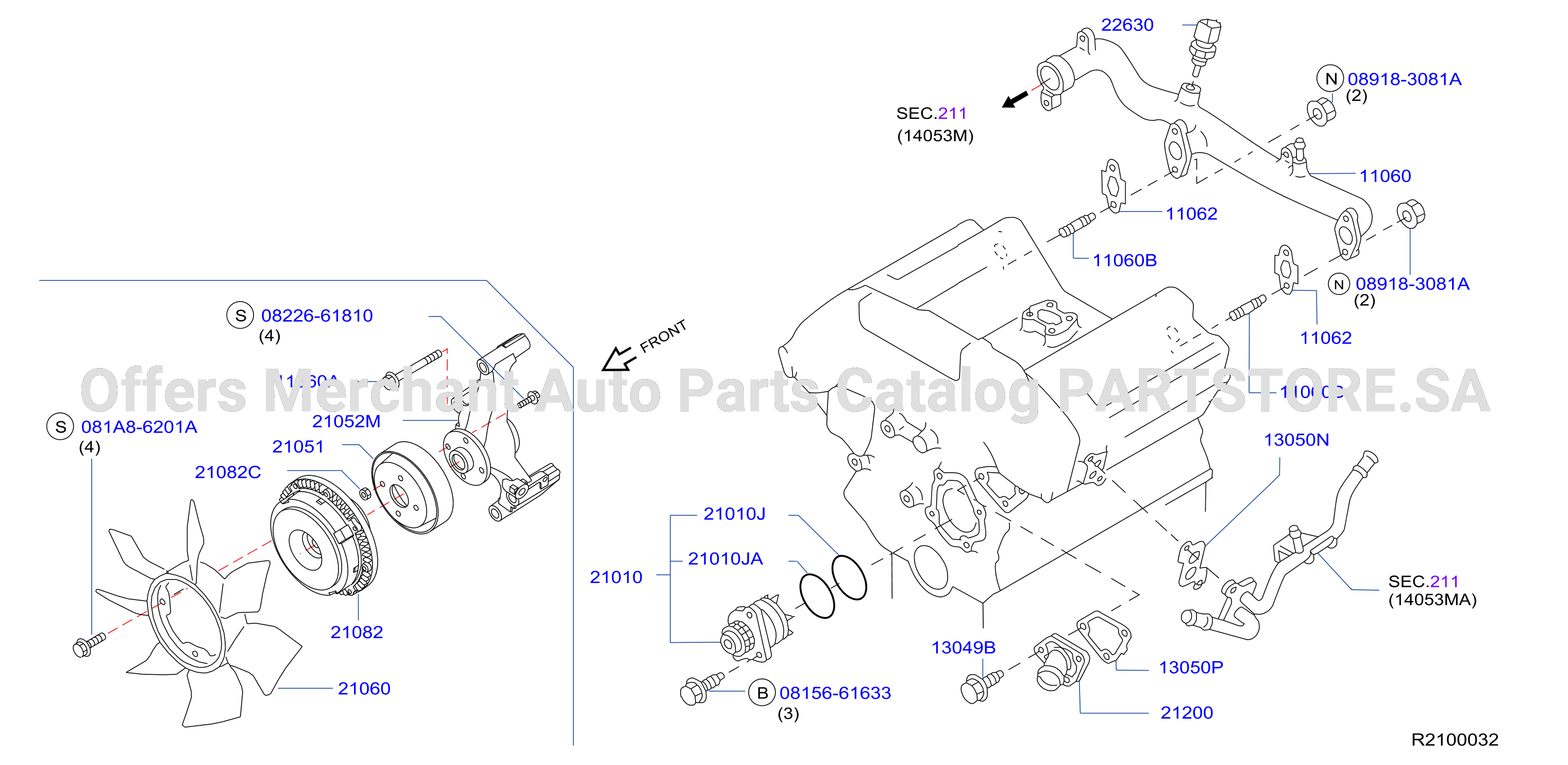 Water Pump Cooling Fan Thermostat Water Pump Thermostat